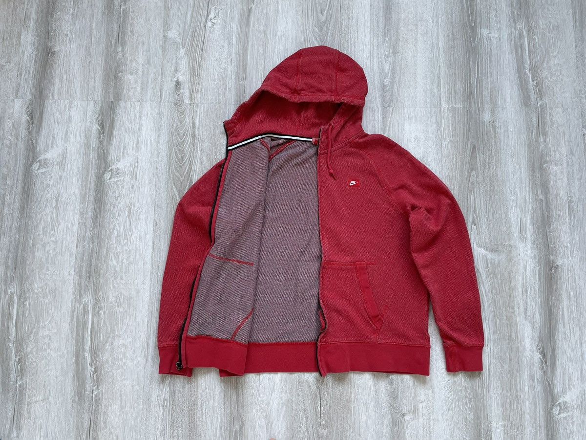 Nike × Vintage Vintage Y2K Nike Modern Full Zip Hoodie Drill Swoosh Size US XL / EU 56 / 4 - 6 Thumbnail