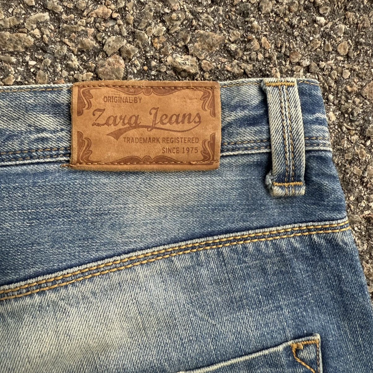 Japanese Brand × Jean VINTAGE JAPANESE ZJ RIPPEP FADED JEAN DENIM PANTS Size US 37 - 11 Thumbnail