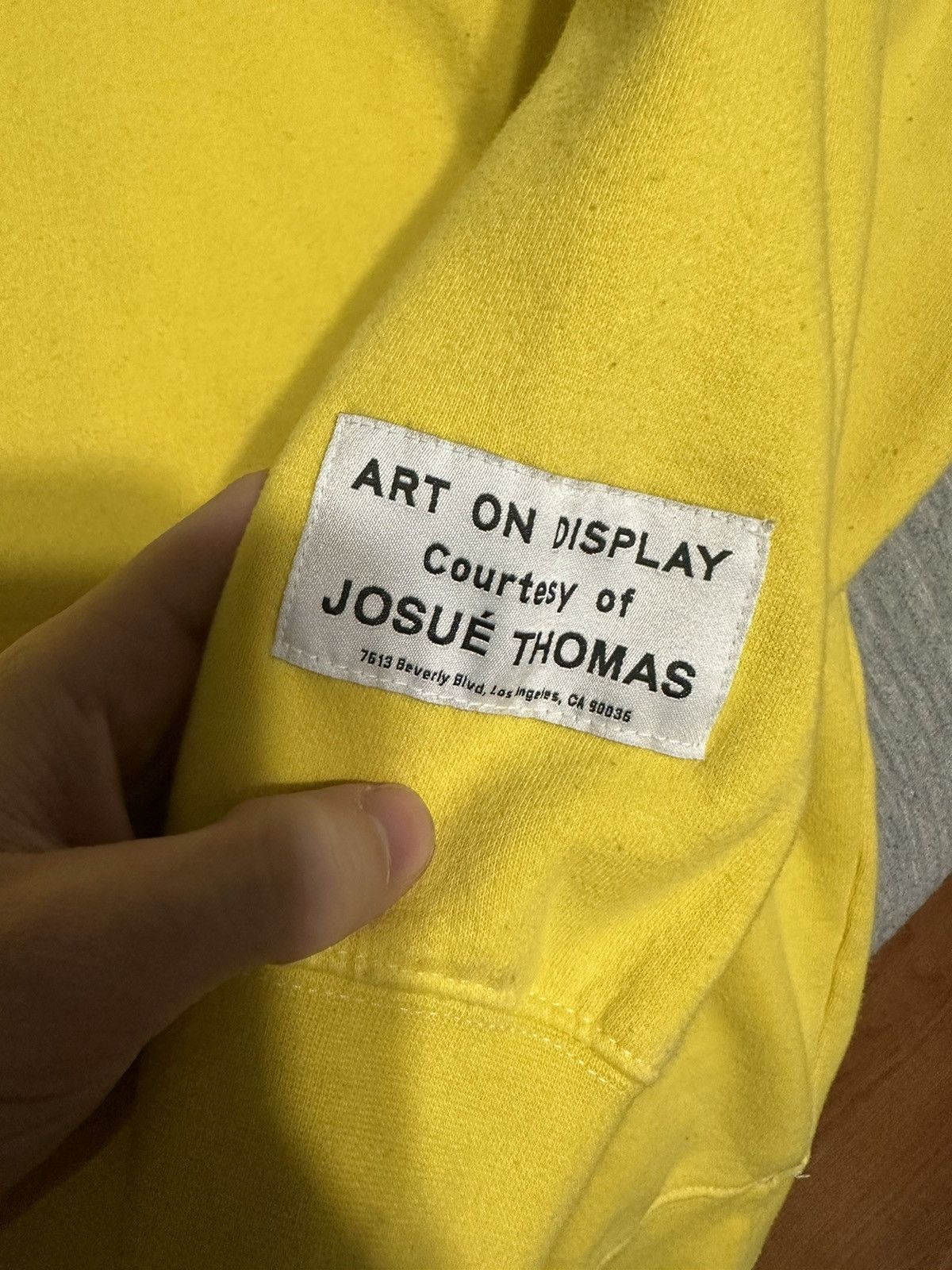 Gallery Dept. Gallery Dept. Centered Logo Hoodie Yellow size XXL Size US L / EU 52-54 / 3 - 4 Thumbnail