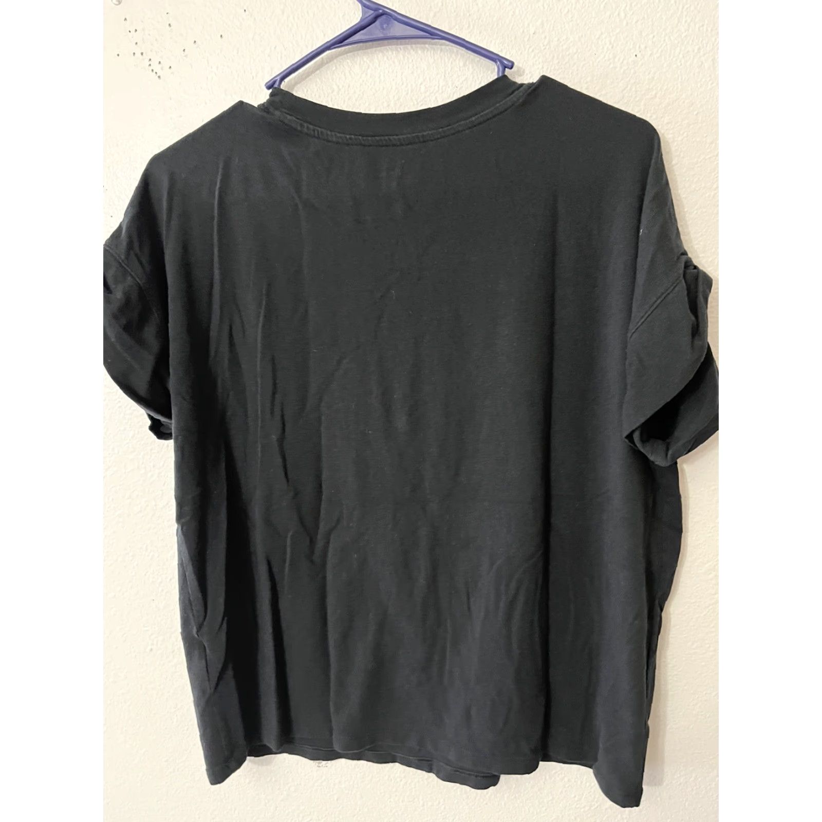 Banana Republic BANANA REPUBLIC Timeless Black Short Sleeve Crew Neck T-Shirt Blouse Women Small Size S / US 4 / IT 40 - 2 Thumbnail
