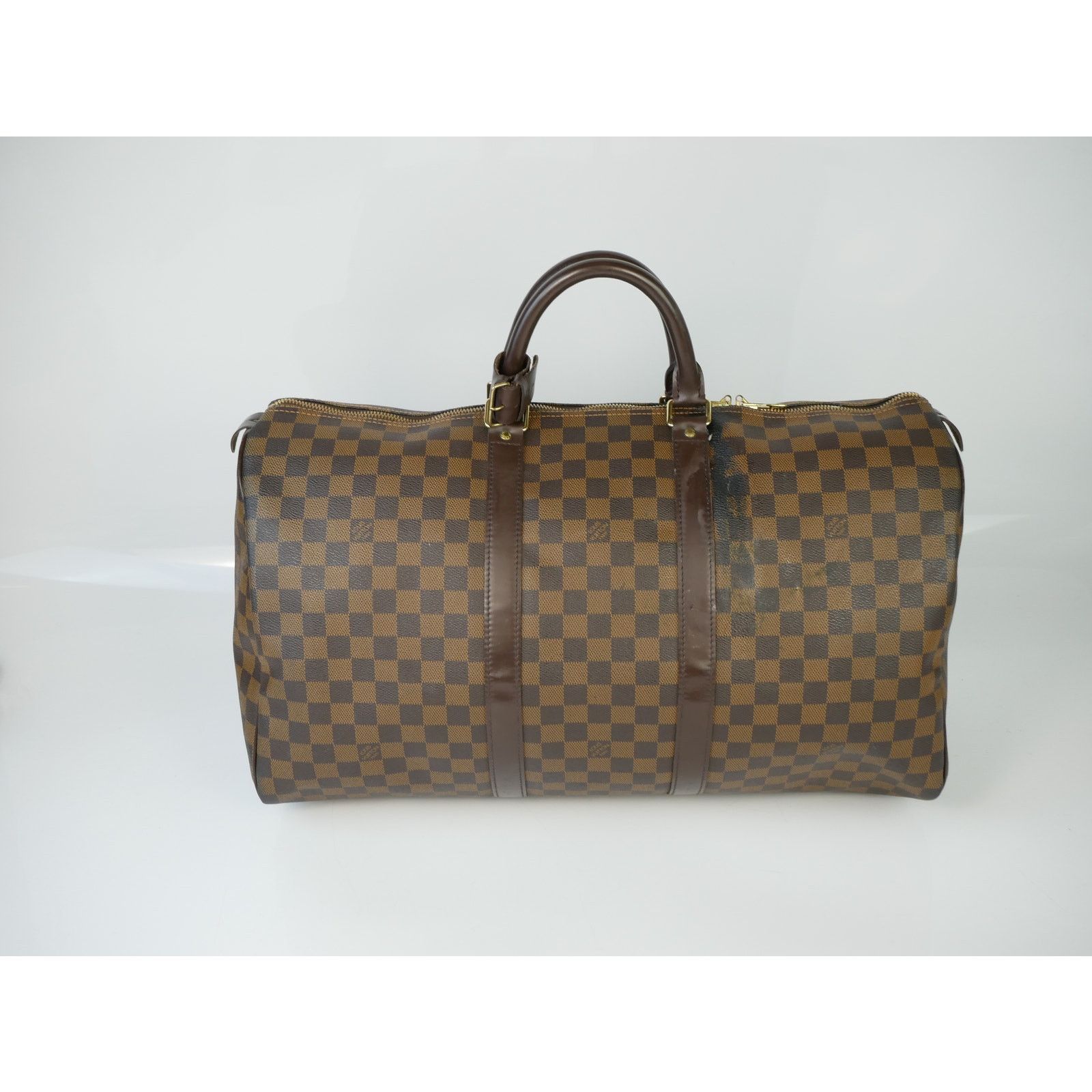 Louis Vuitton Louis Vuitton Damier Ebene Keepall 50 Duffle Size ONE SIZE - 2 Thumbnail