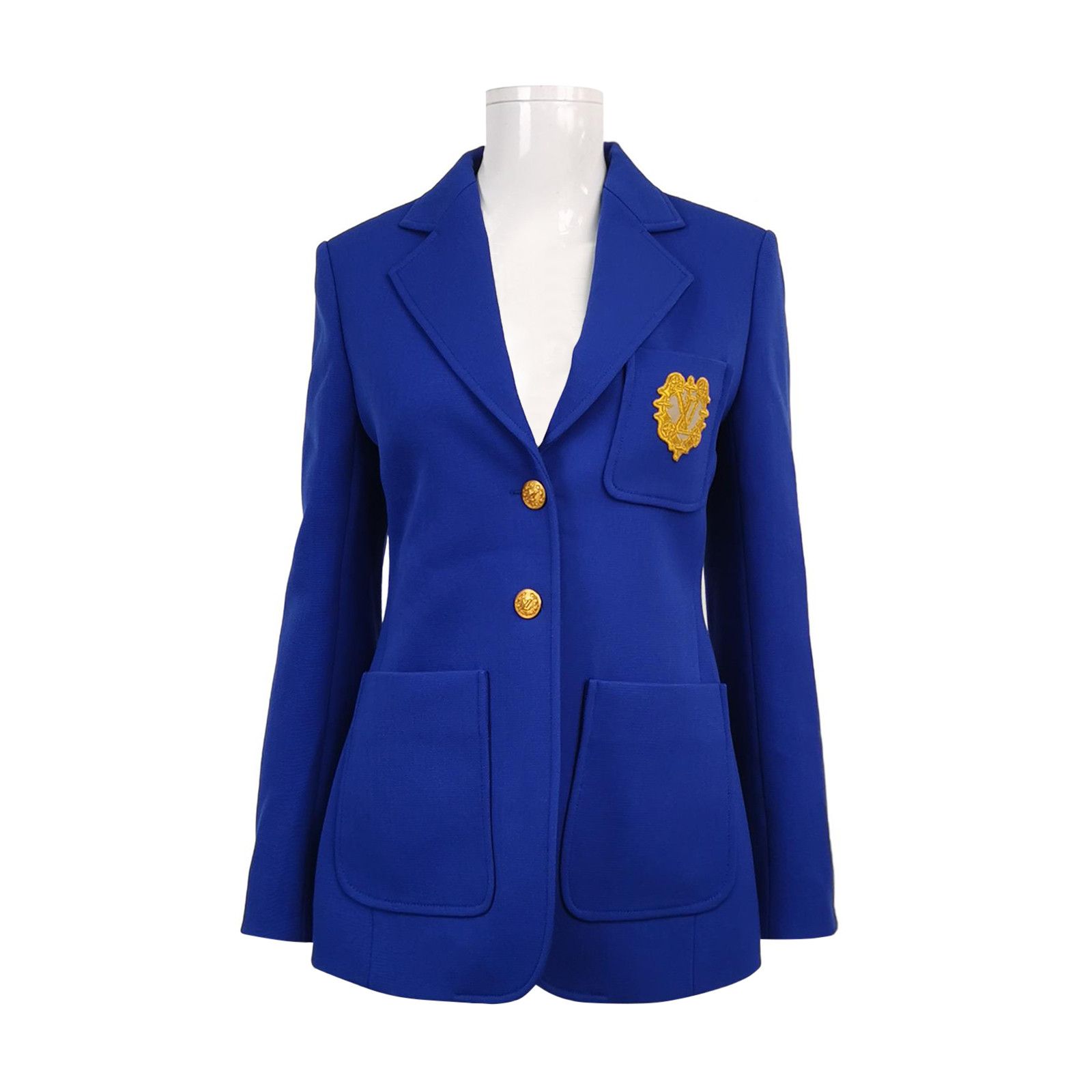 Louis Vuitton Louis Vuitton Embroidered Patch Blazer Size 36 Size XS / US 0-2 / IT 36-38 - 1 Thumbnail