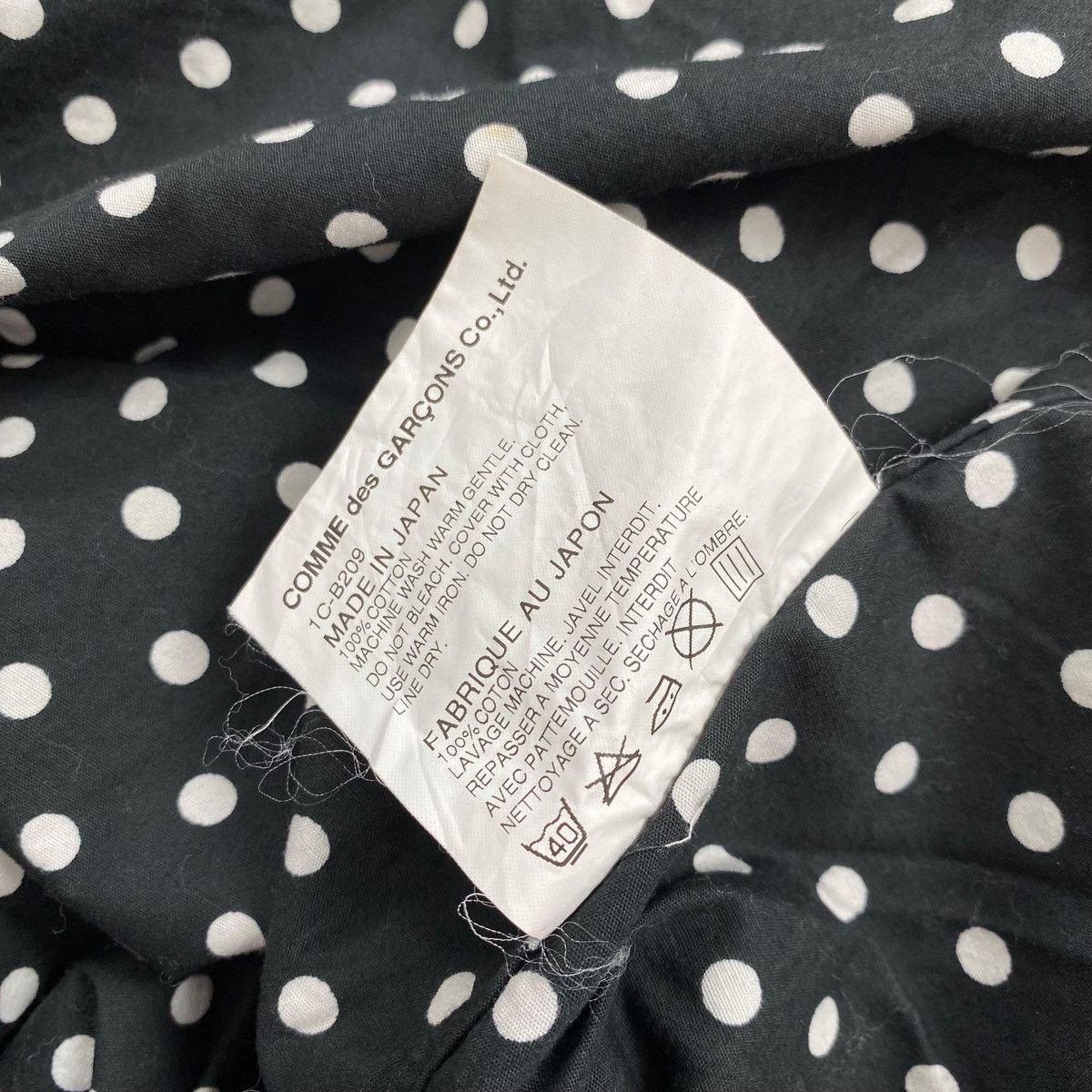Comme des Garcons Vintage Comme Des Garçons CDG Iconic Logo Striped Longsleeve Size US M / EU 48-50 / 2 - 10 Thumbnail