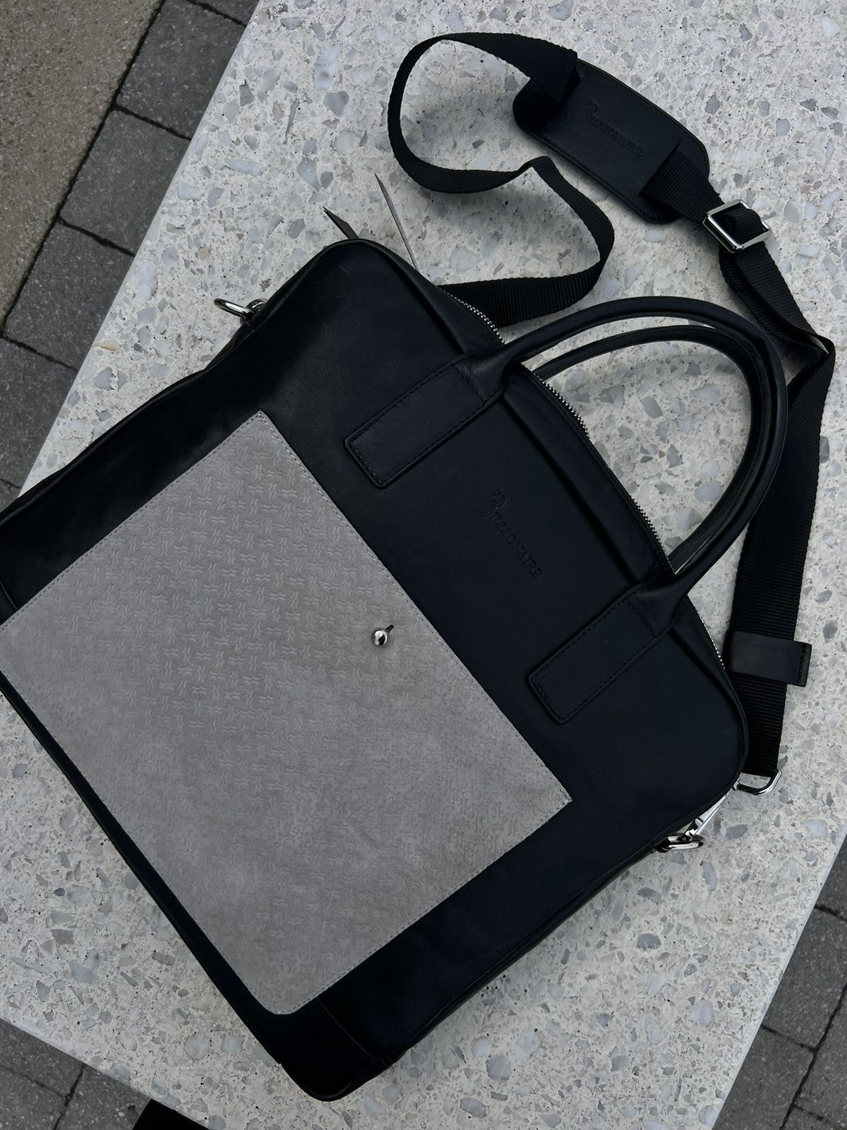 Billionaire Couture BILLIONAIRE Cartella Travel Briefcase UUCR0039CV Size 34 - 2 Thumbnail