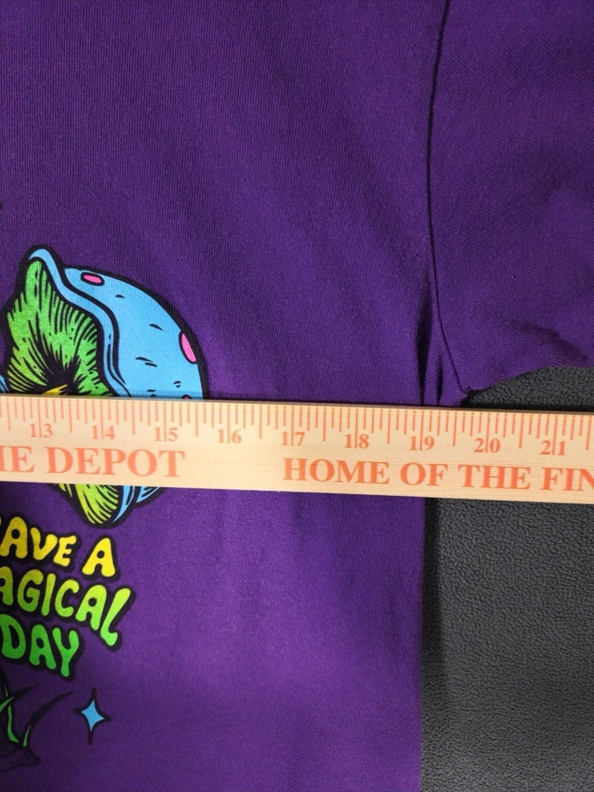 Damir Doma DOM Purple Have a Magical Day” Frog Mushroom Psychedelic #1 Size US L / EU 52-54 / 3 - 2 Thumbnail