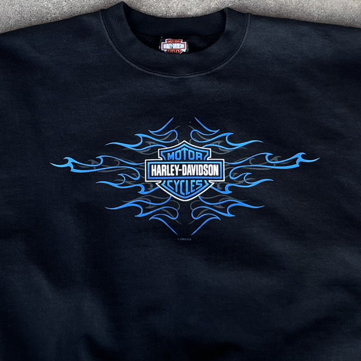 Harley Davidson Vintage 05’ Harley Davidson Maui Script Crewneck Sz XL Size US XL / EU 56 / 4 - 1 Thumbnail