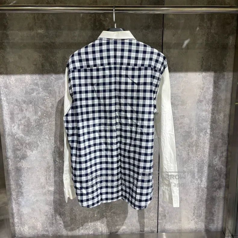 Givenchy Givenchy Size43 White star embroidered striped sailor shirt Size US M / EU 48-50 / 2 - 2 Thumbnail