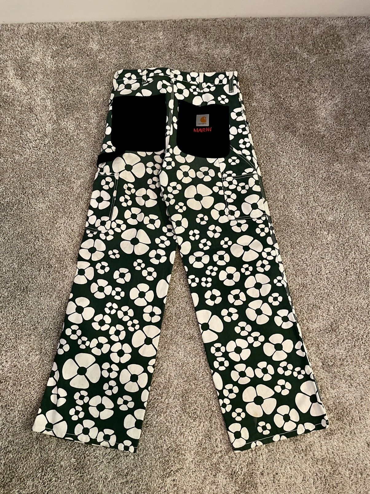 Carhartt Wip × Marni Marni × Carhartt WIP Floral Pants Size US 30 / EU 46 - 4 Thumbnail