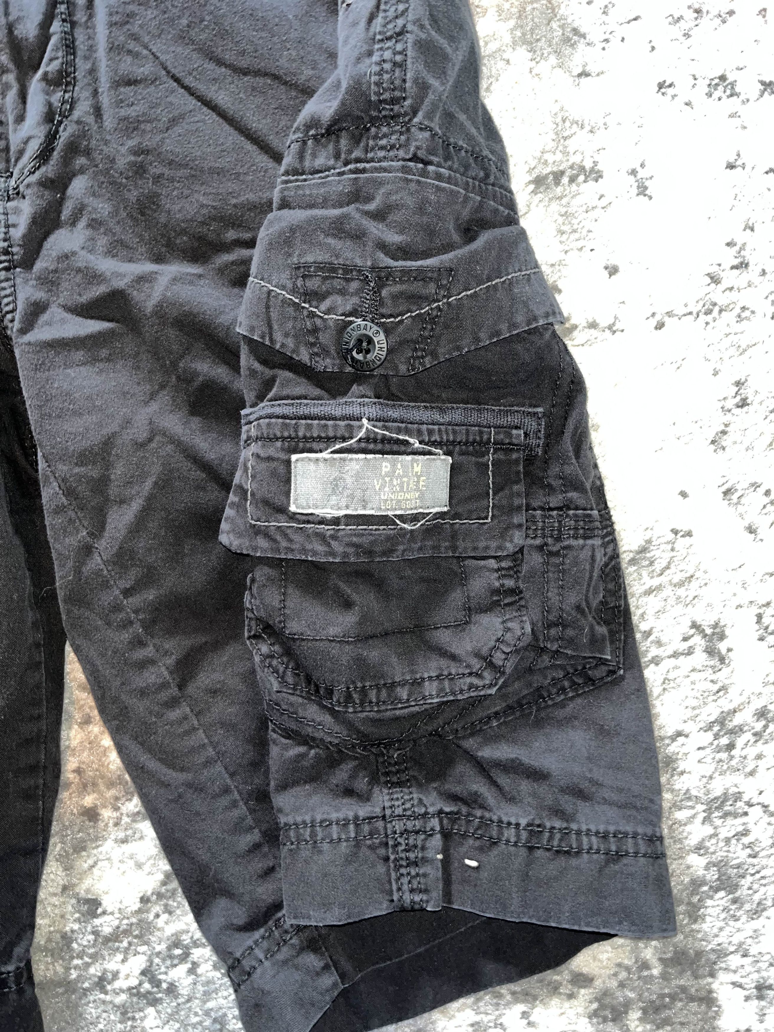 UNIONBAY 2000’s Union Bay Black Cargo Shorts Size US 34 / EU 50 - 3 Thumbnail