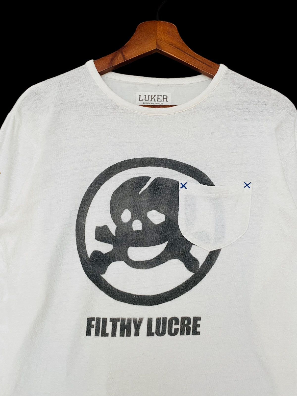 Neighborhood Vintage Japanese Brand Neighborhood X Luker Tshirt 1990s Size US M / EU 48-50 / 2 - 3 Thumbnail