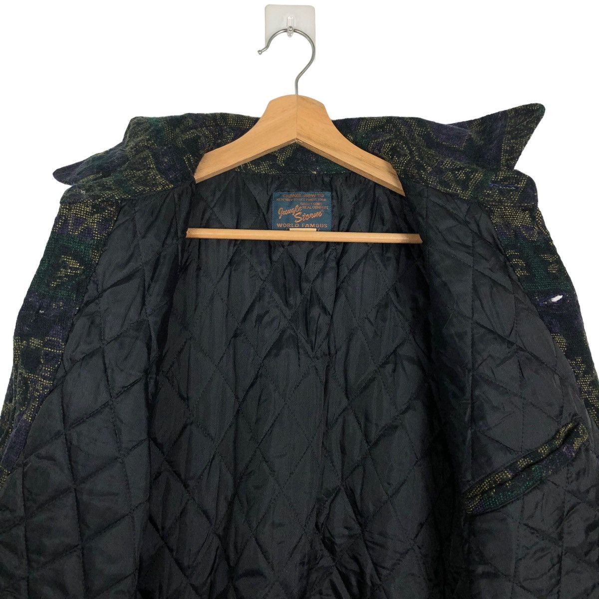 Japanese Brand 🔥90’s Navajo Aztec Hikory Chore Jacket Jungle Storm Size US M / EU 48-50 / 2 - 11 Thumbnail