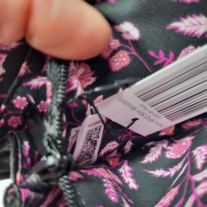 Vera Bradley Vera Bradley Iconic RFID Slim Wristlet Clutch Purse Black