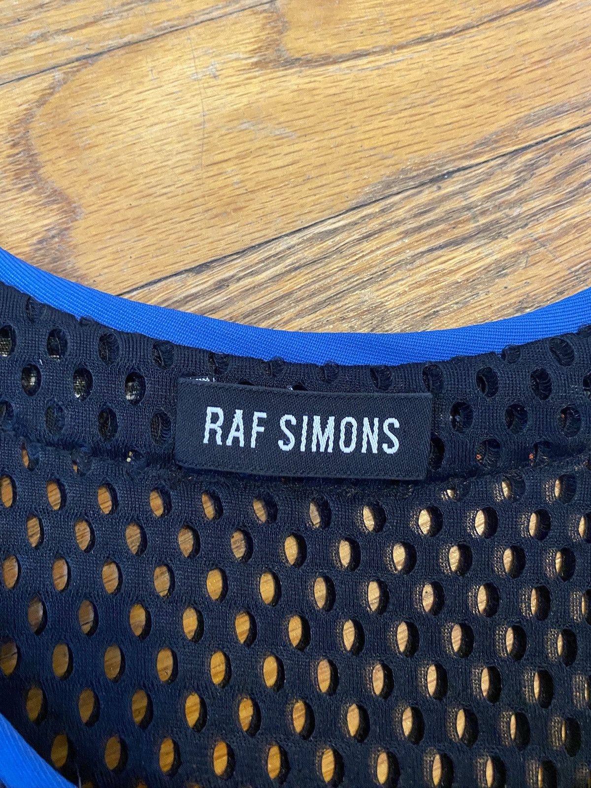 Raf Simons Raf Simons SS15 Black Mesh Tank Size US M / EU 48-50 / 2 - 6 Thumbnail