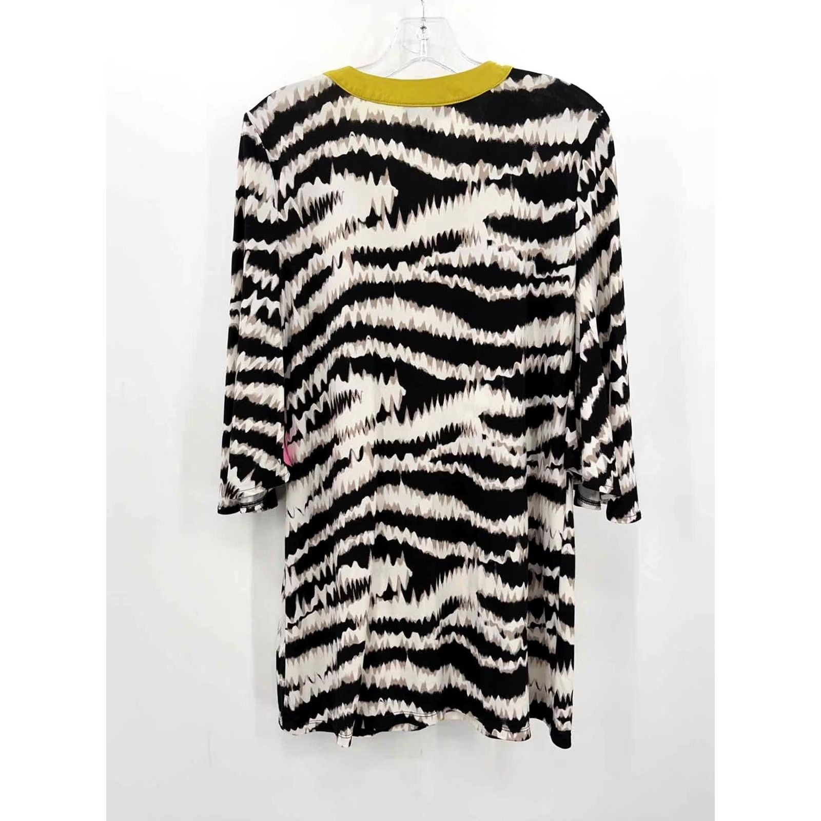 Alfani Pre-Owned Alfani Black Tunic Blouse Size Small Size S / US 4 / IT 40 - 2 Thumbnail