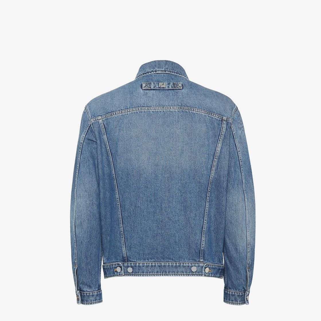 Fendi o1s1wg110126 Jeans Jacket in Blue Size US L / EU 52-54 / 3 - 2 Thumbnail