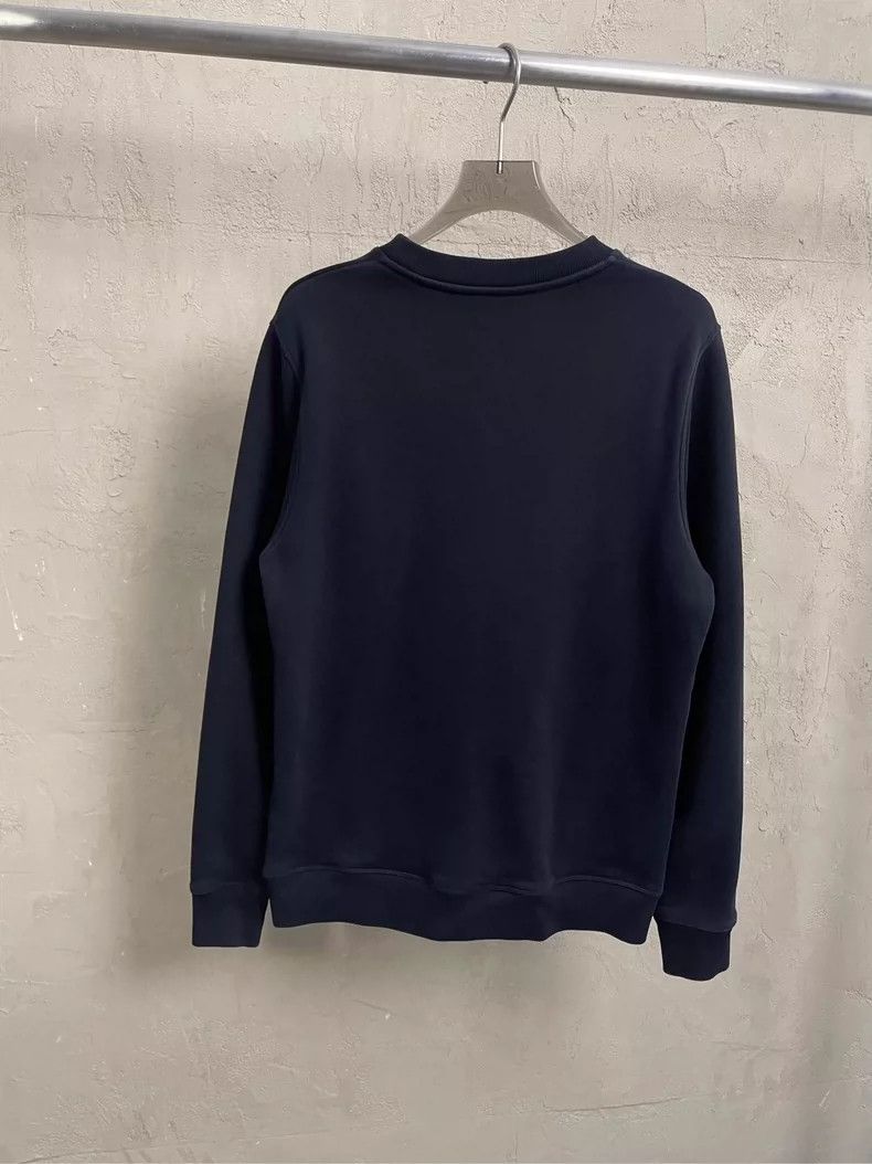 Loewe LOEWE Black embroidered Logo round neck hoodie Size S / US 4 / IT 40 - 6 Thumbnail