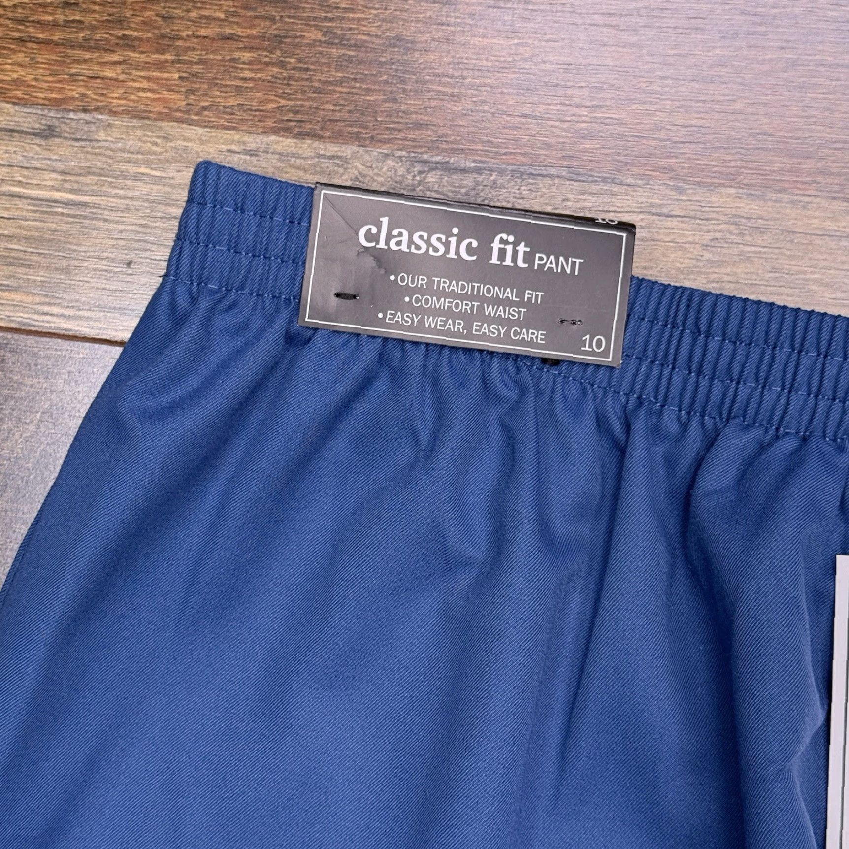 Vintage Alfred Dunner Pants Womens 10 Corduroy Pull On Blue Solid Straight Classic City Scenic Drive New Size 32" / US 10 / IT 46 - 6 Thumbnail