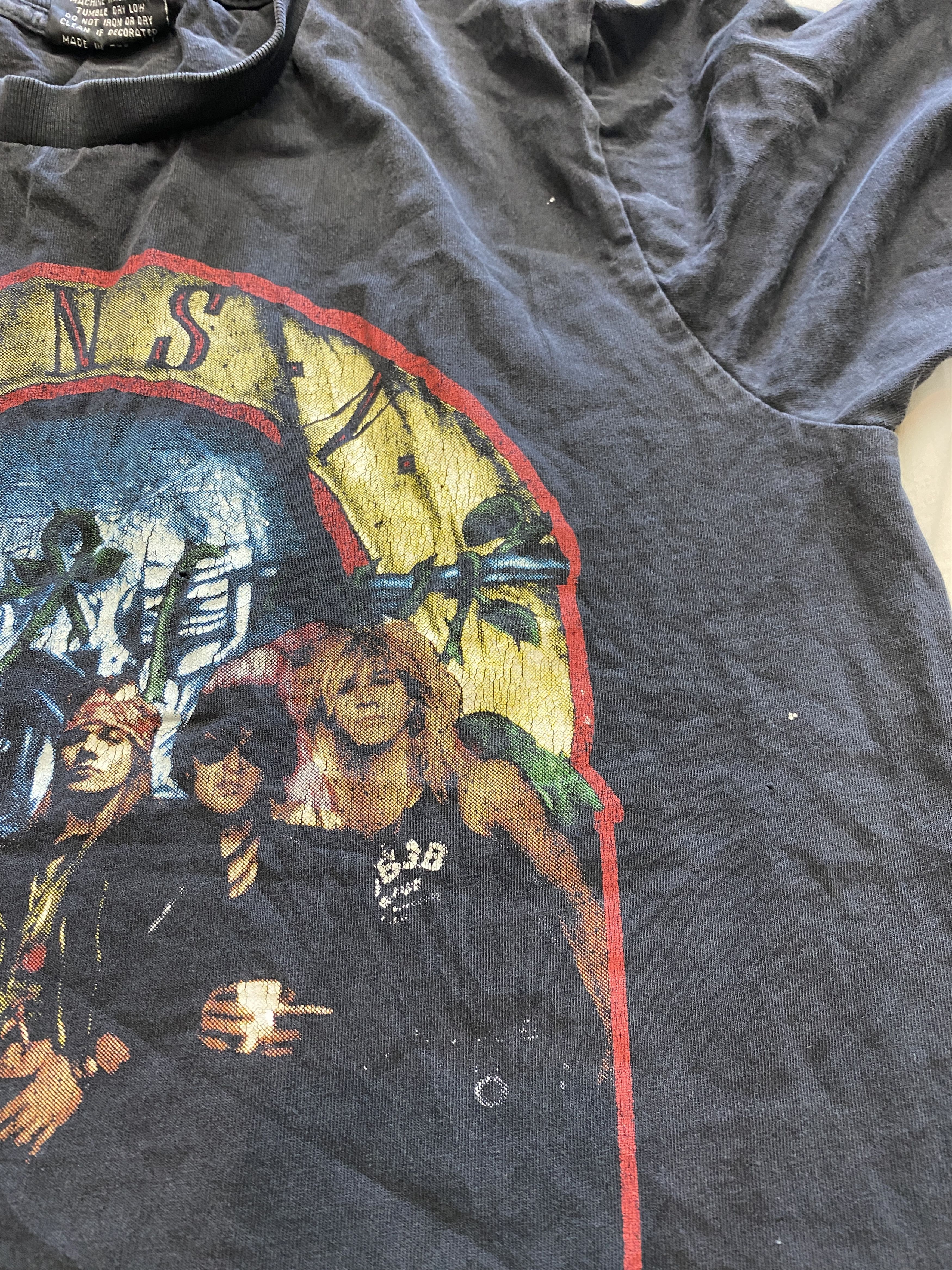 Band Tees × Guns N' Roses Vintage Appetite for destruction printed t-shirt tee Size US S / EU 44-46 / 1 - 7 Thumbnail