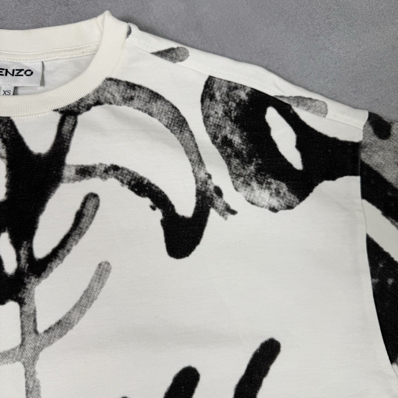 Kenzo Kenzo Womens T Shirt Size XS 165/76a White Size XS / US 0-2 / IT 36-38 - 3 Thumbnail