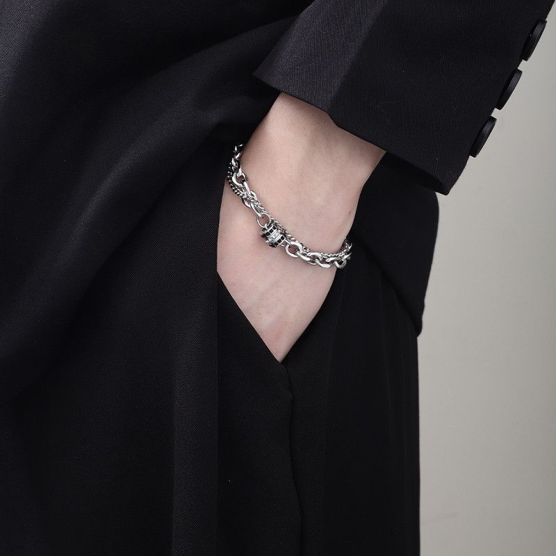 Jewelry Matchless Bracelet Y2K Punk Chain Gotch Bracelets Chains Size ONE SIZE - 1 Preview