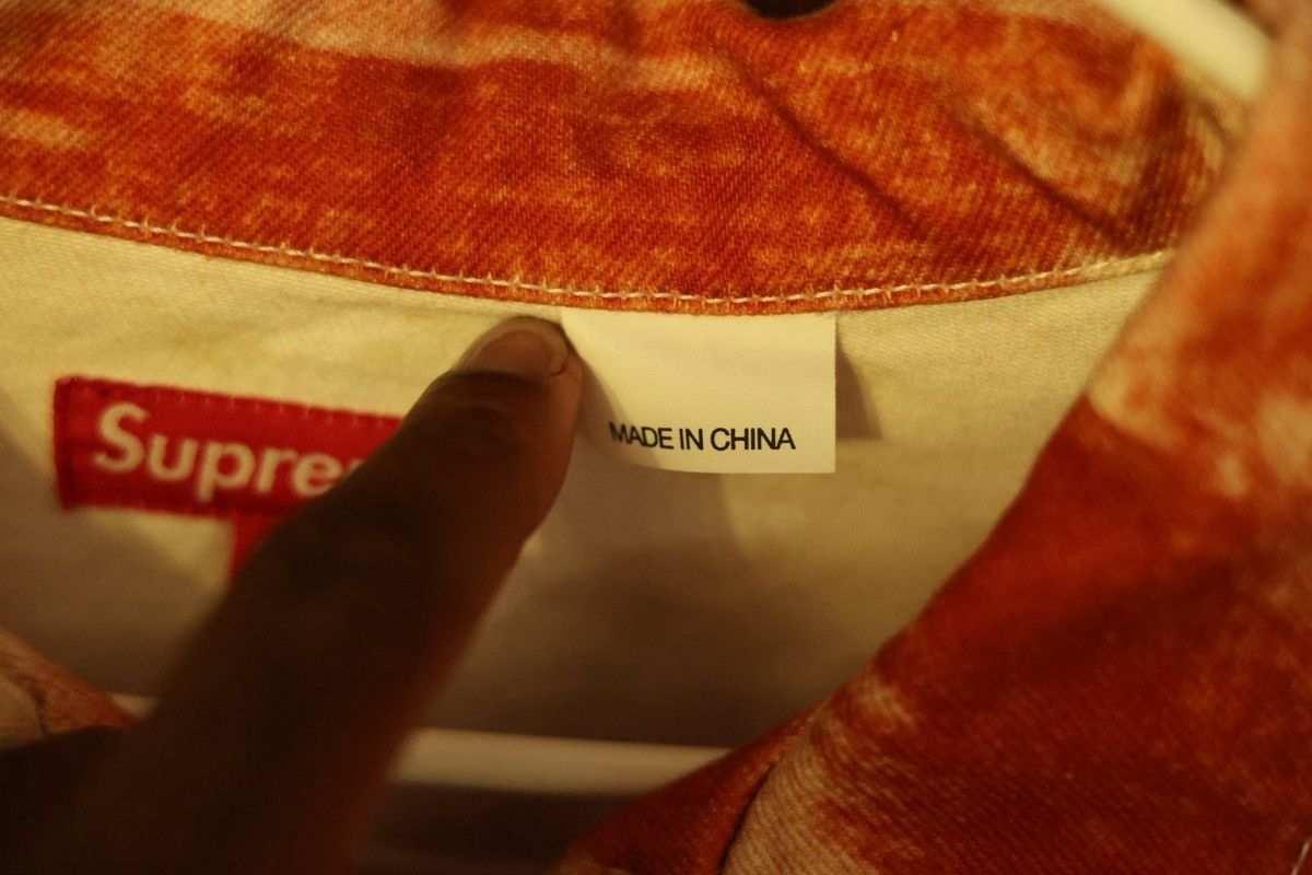 Supreme Supreme x Christopher Wool denim work jacket Size US XL / EU 56 / 4 - 5 Thumbnail