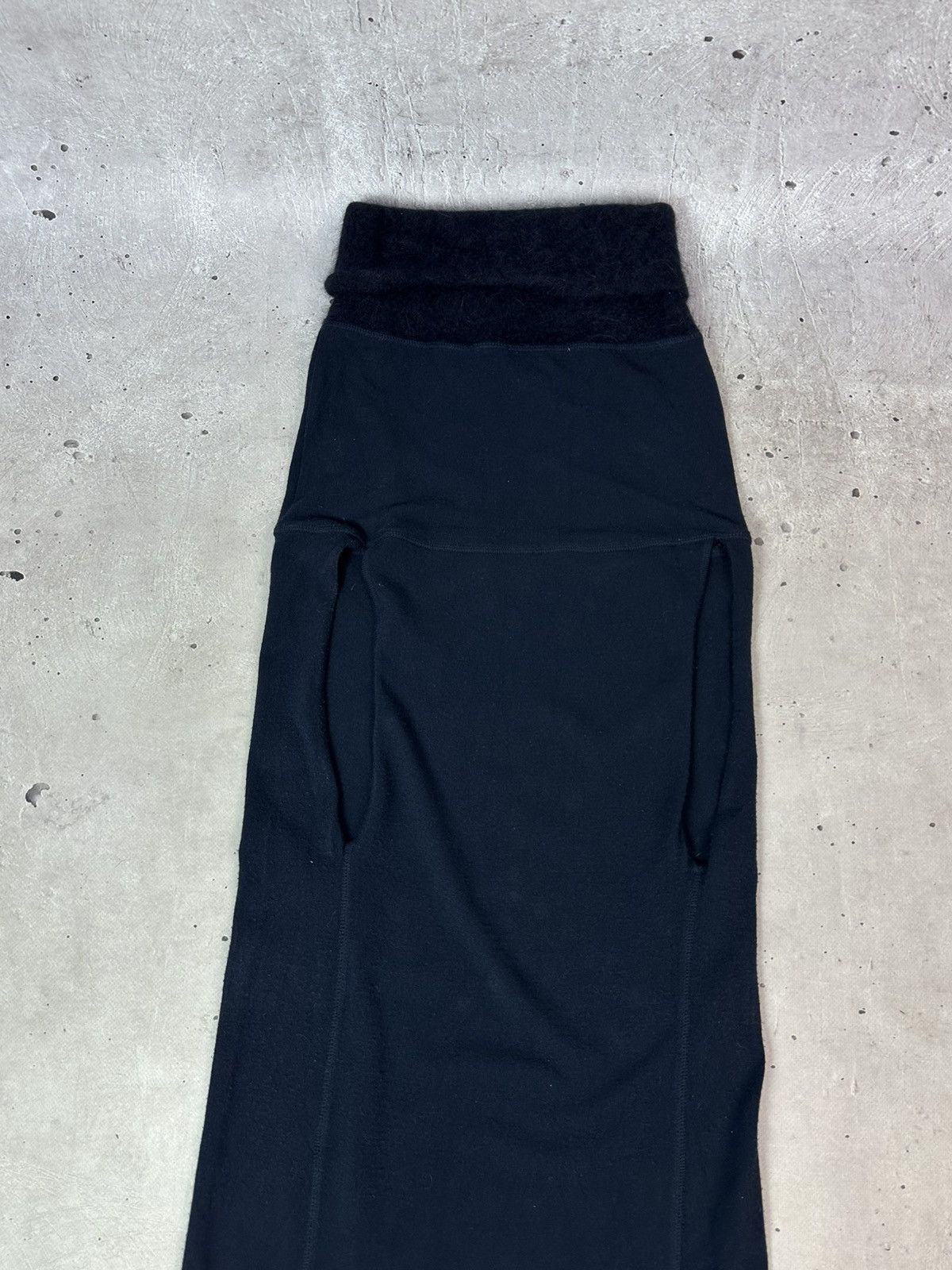 Sarah Pacini Sarah Pacini Angora Collar Blue Straight Sleeveless Dress Size ONE SIZE - 10 Thumbnail