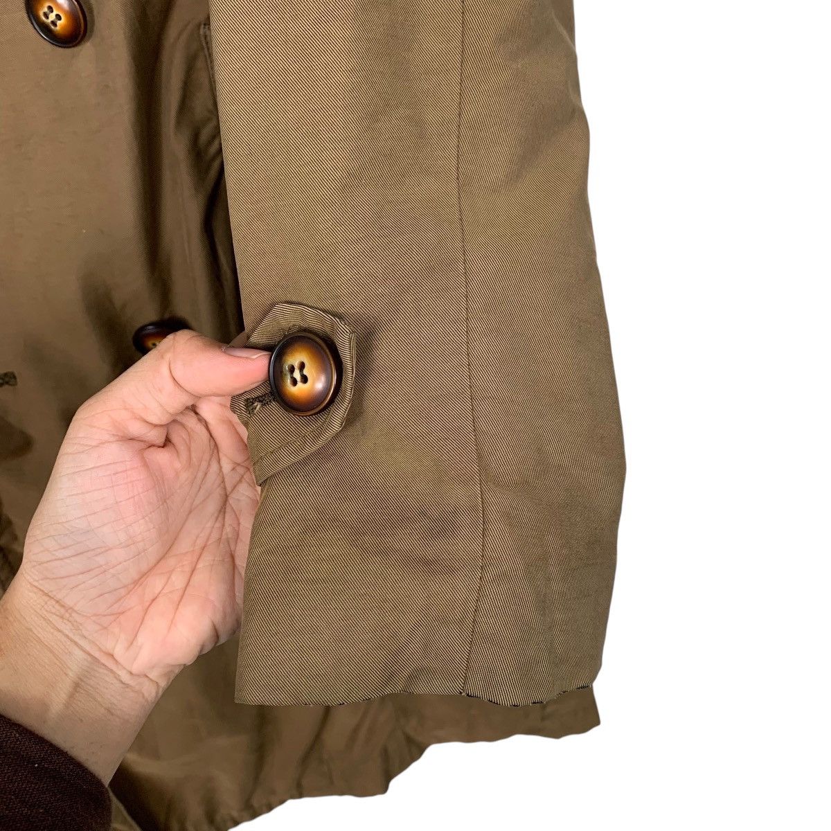 Japanese Brand Japanese Brand Nombre Impair Double Breasted Trench Coat Size S / US 4 / IT 40 - 13 Thumbnail