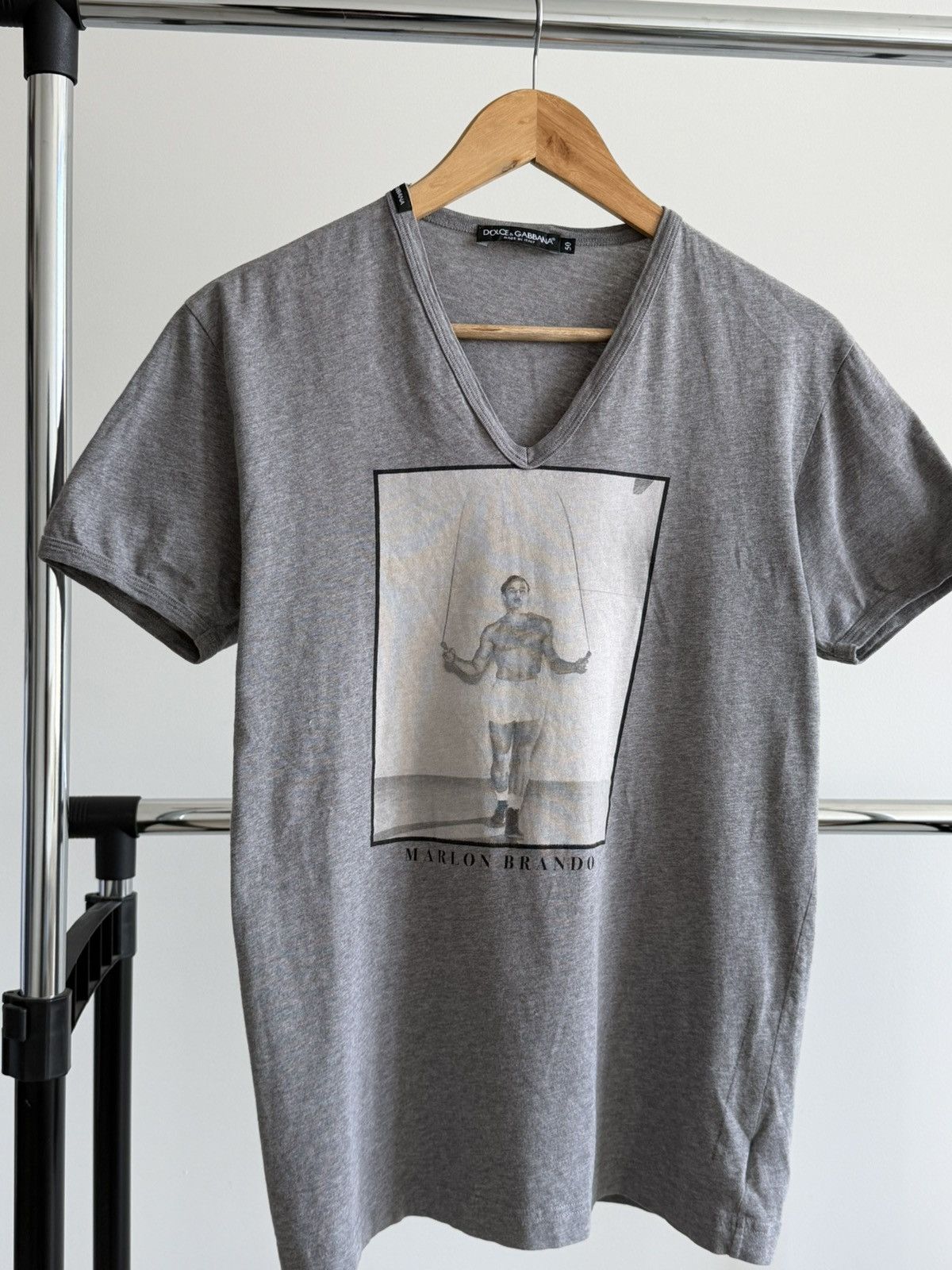 Dolce & Gabbana Dolce & Gabbana Marlon Brando T-shirt Size US M / EU 48-50 / 2 - 1 Thumbnail