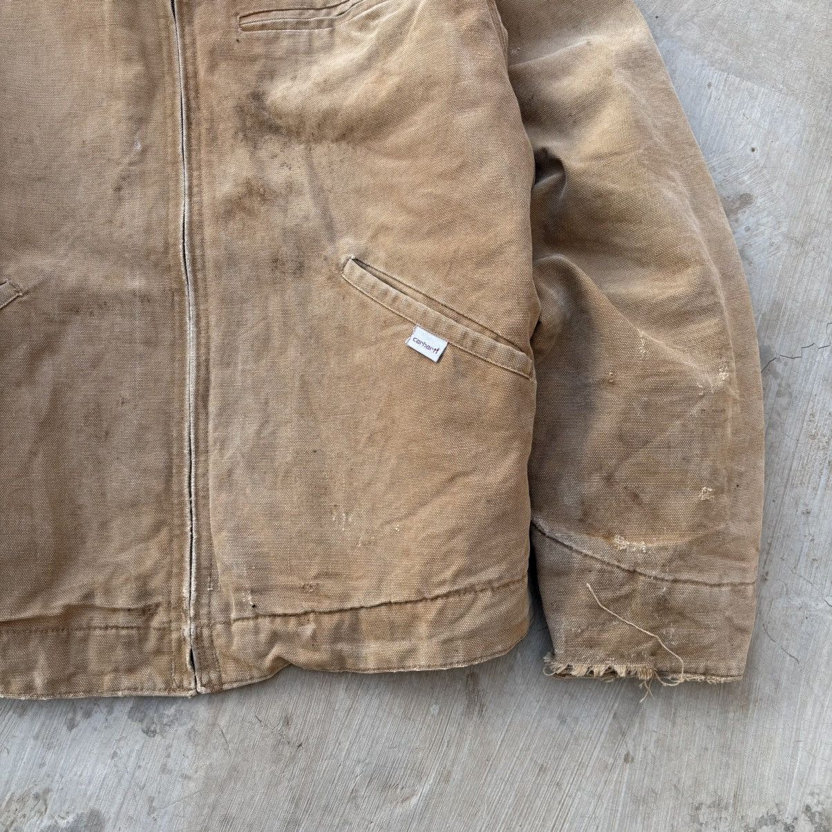 Carhartt Rare💥Vintage 90s Carhartt Detroit Jacket BRN Size US S / EU 44-46 / 1 - 4 Thumbnail