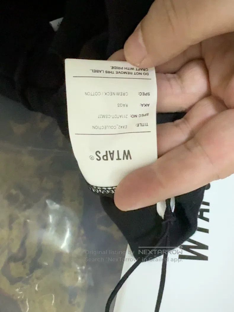 Wtaps Wtaps Loose knit hoodie Size US L / EU 52-54 / 3 - 4 Thumbnail