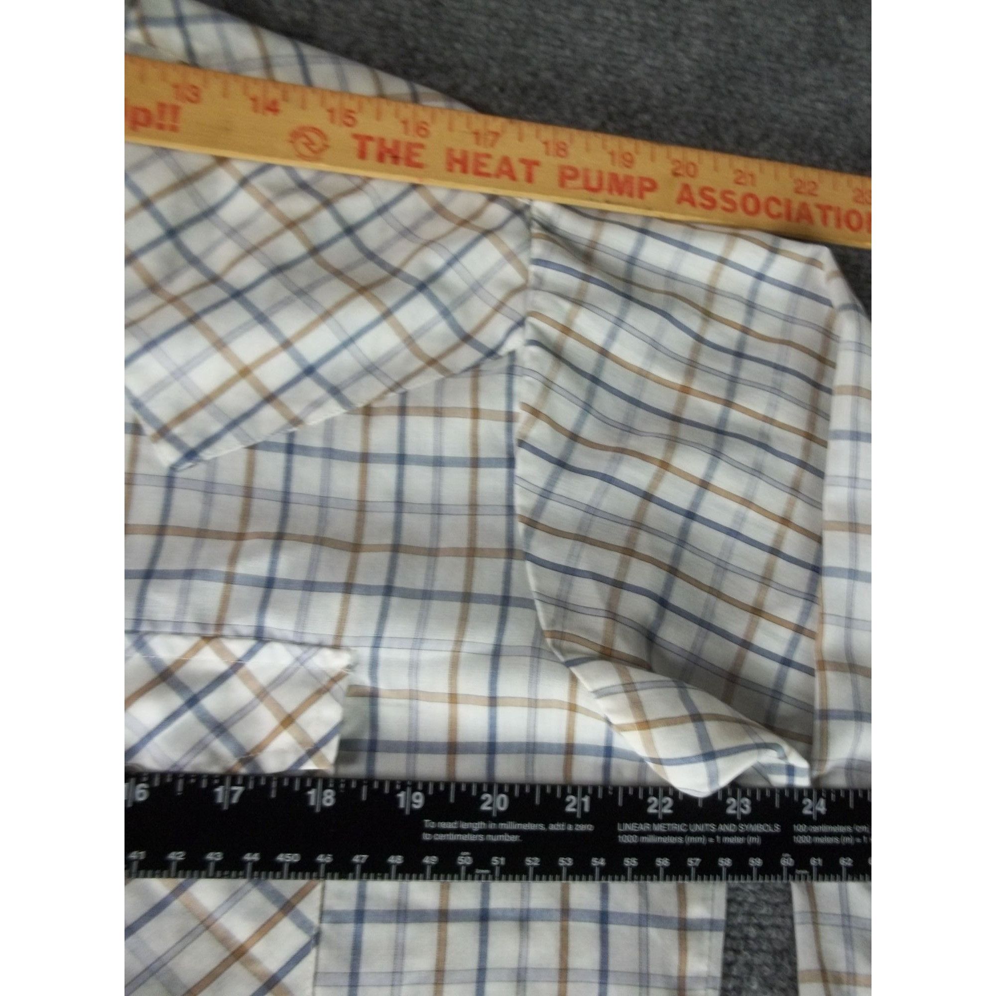 Vintage Vintage Plains Western Wear Pearl Snap Shirt Men Sz M Plaid Size US L / EU 52-54 / 3 - 5 Thumbnail