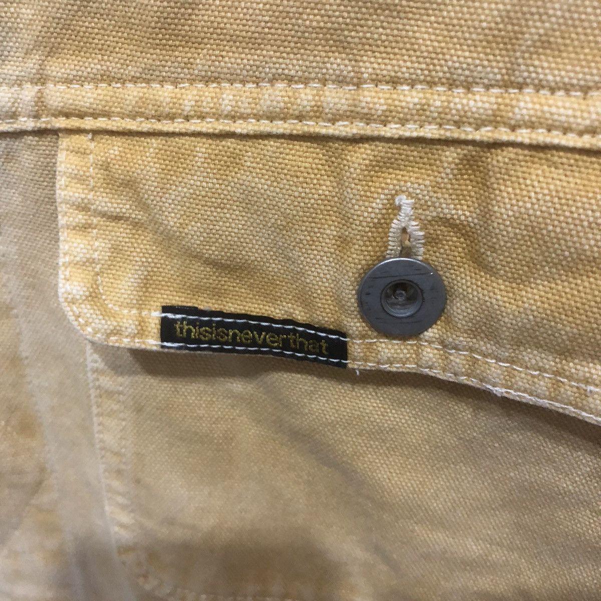 Vintage × thisisneverthat 2000 Thisisneverthat Denim Jacket Size US L / EU 52-54 / 3 - 4 Thumbnail