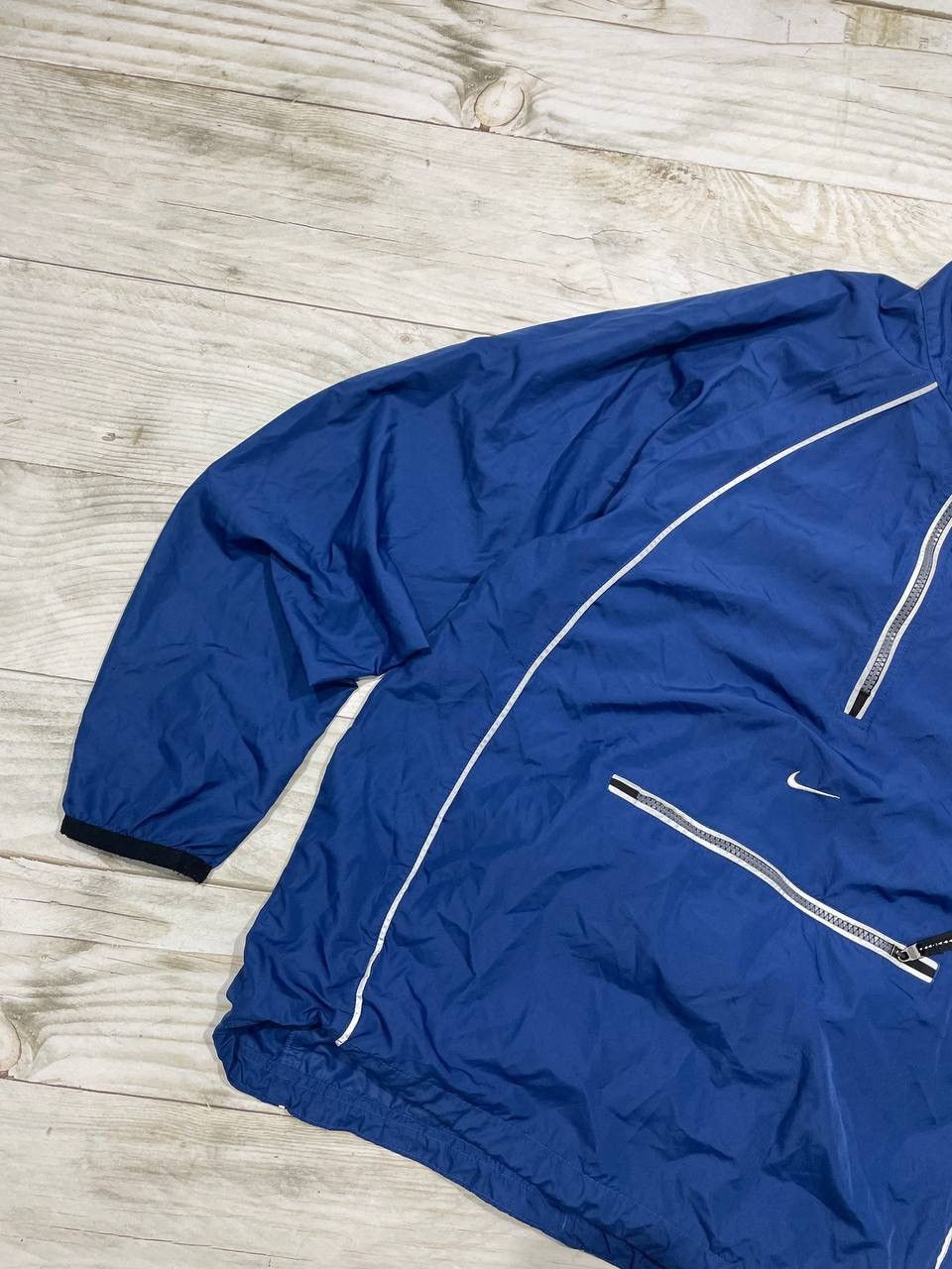 Nike Vintage Nike Jacket Anorak Reflective 1/2 Zip 00s swoosh Size US M / EU 48-50 / 2 - 9 Thumbnail