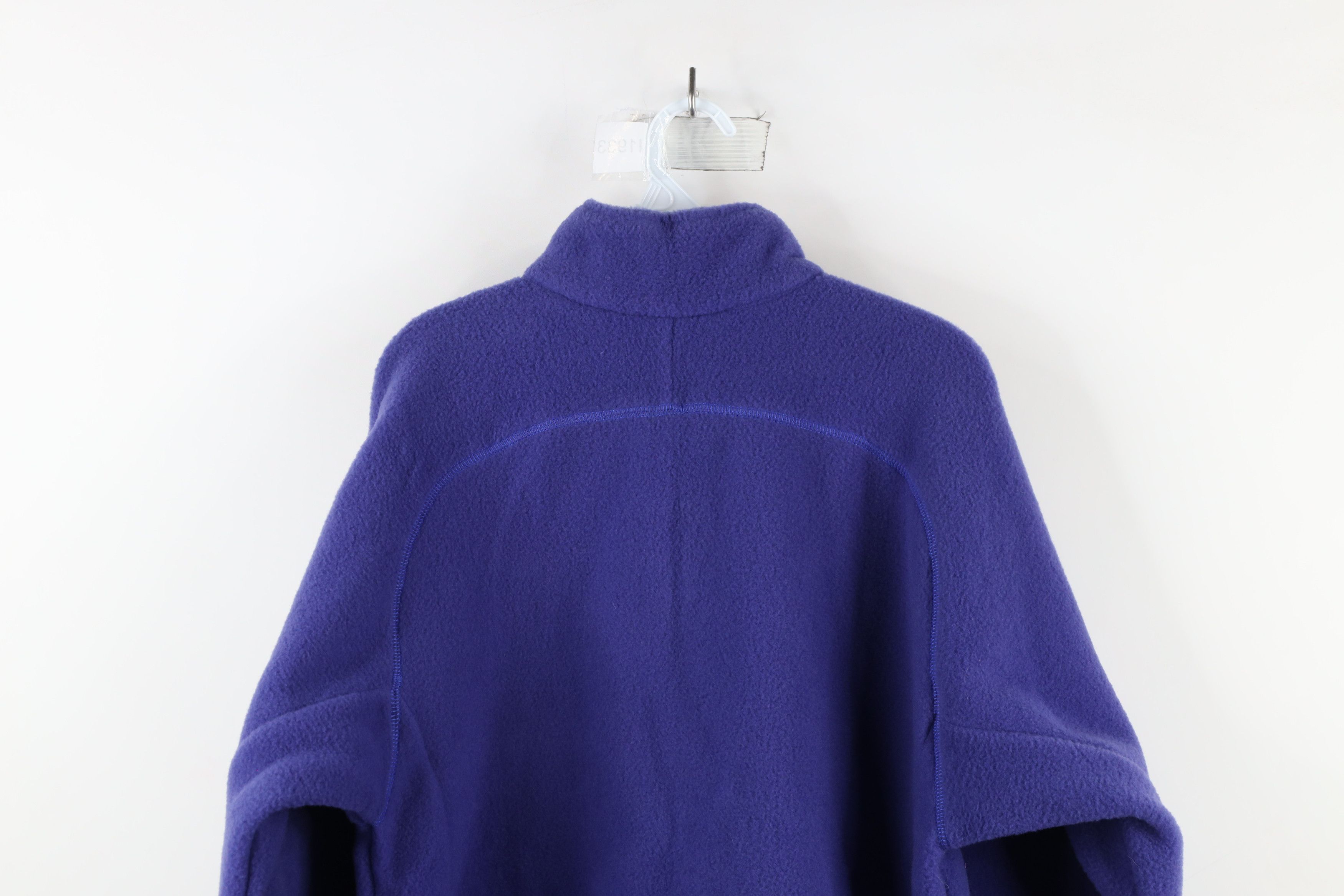 Reebok × Vintage Vintage 90s Reebok Half Zip Pullover Sweater Purple USA Size US L / EU 52-54 / 3 - 8 Thumbnail