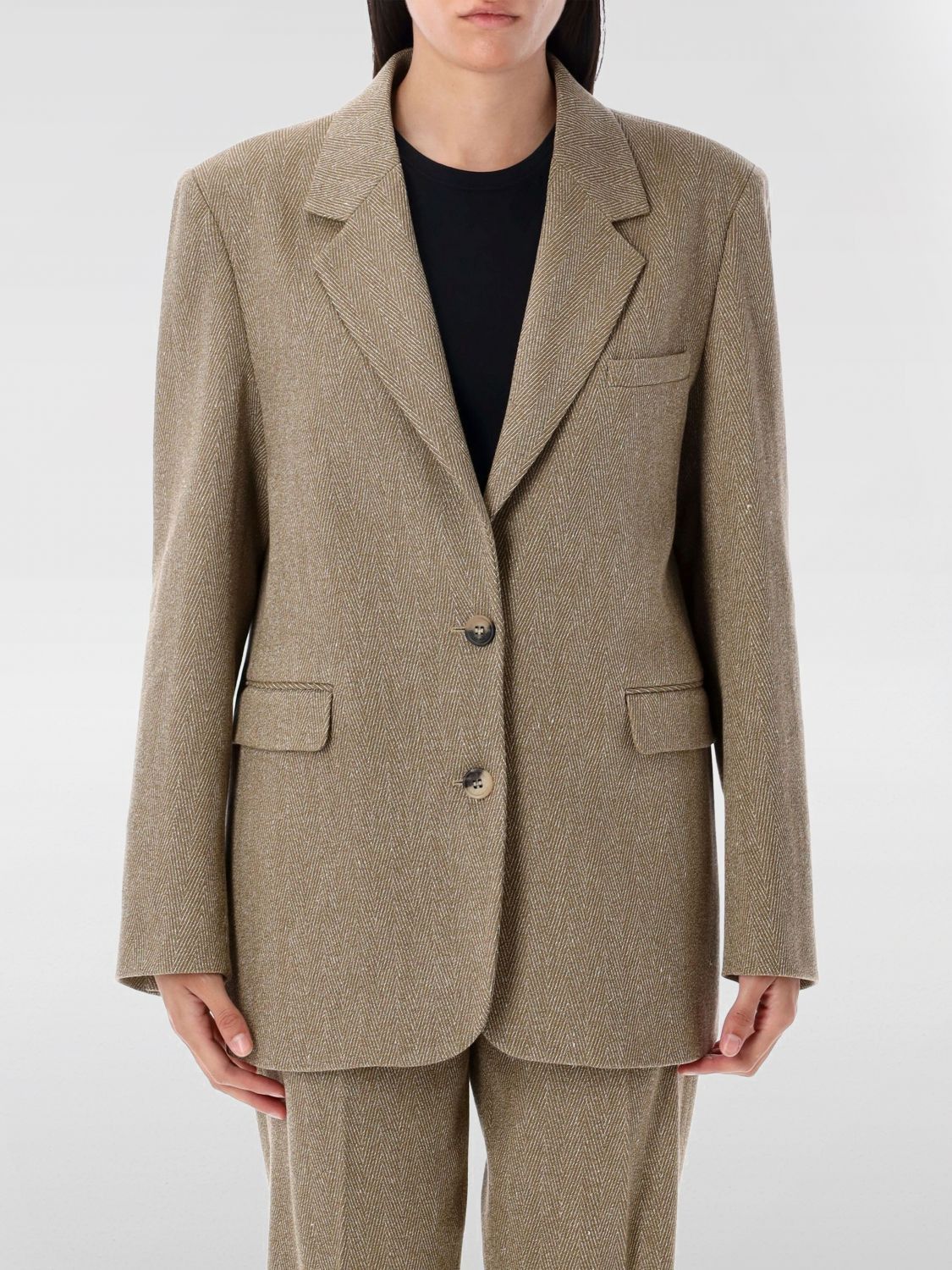 Golden Goose Jacket Woman Beige