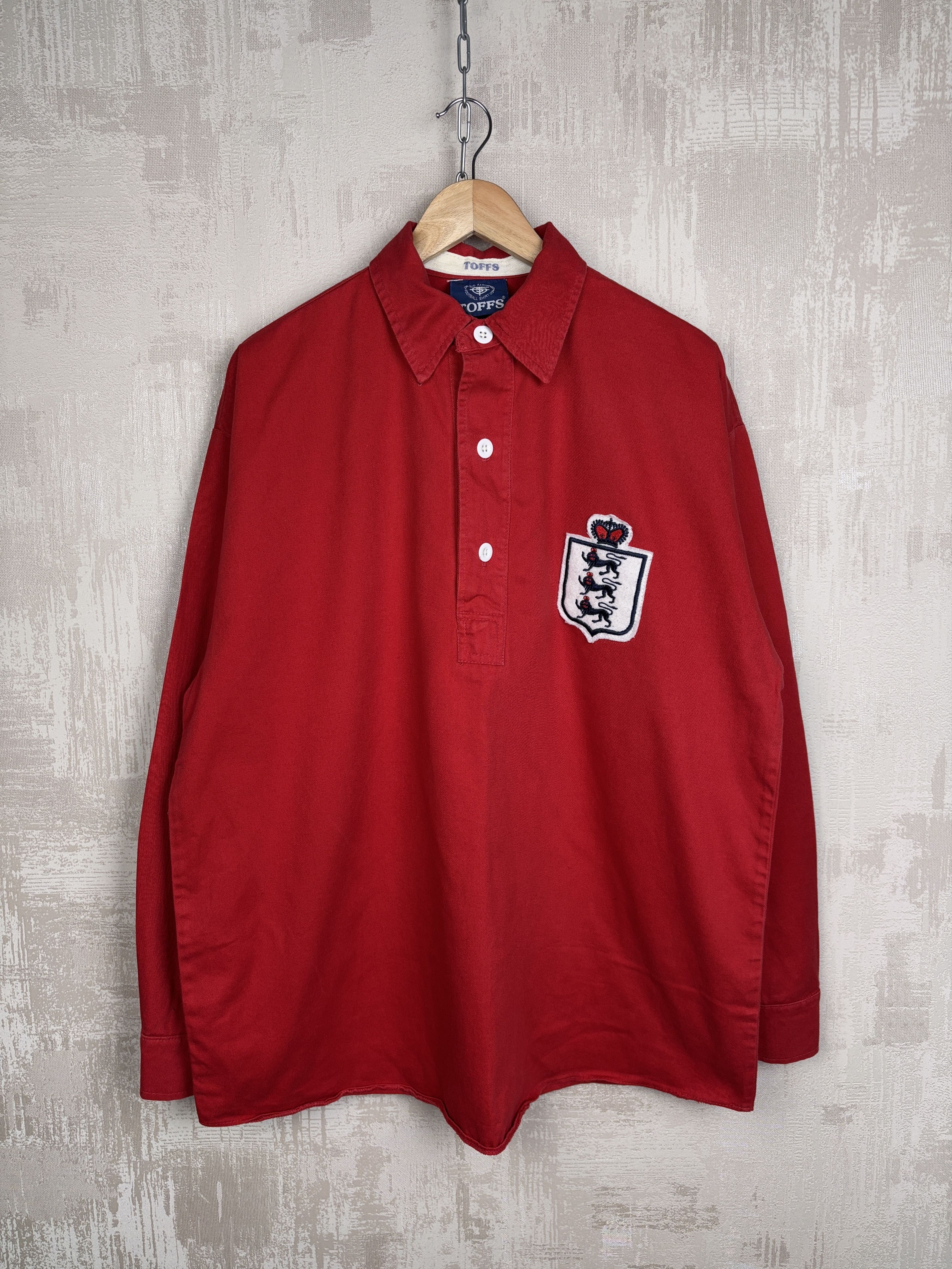 Toffs England National Football Team Toffs 1966 World Cup Shirt Size US XL / EU 56 / 4 - 2 Thumbnail