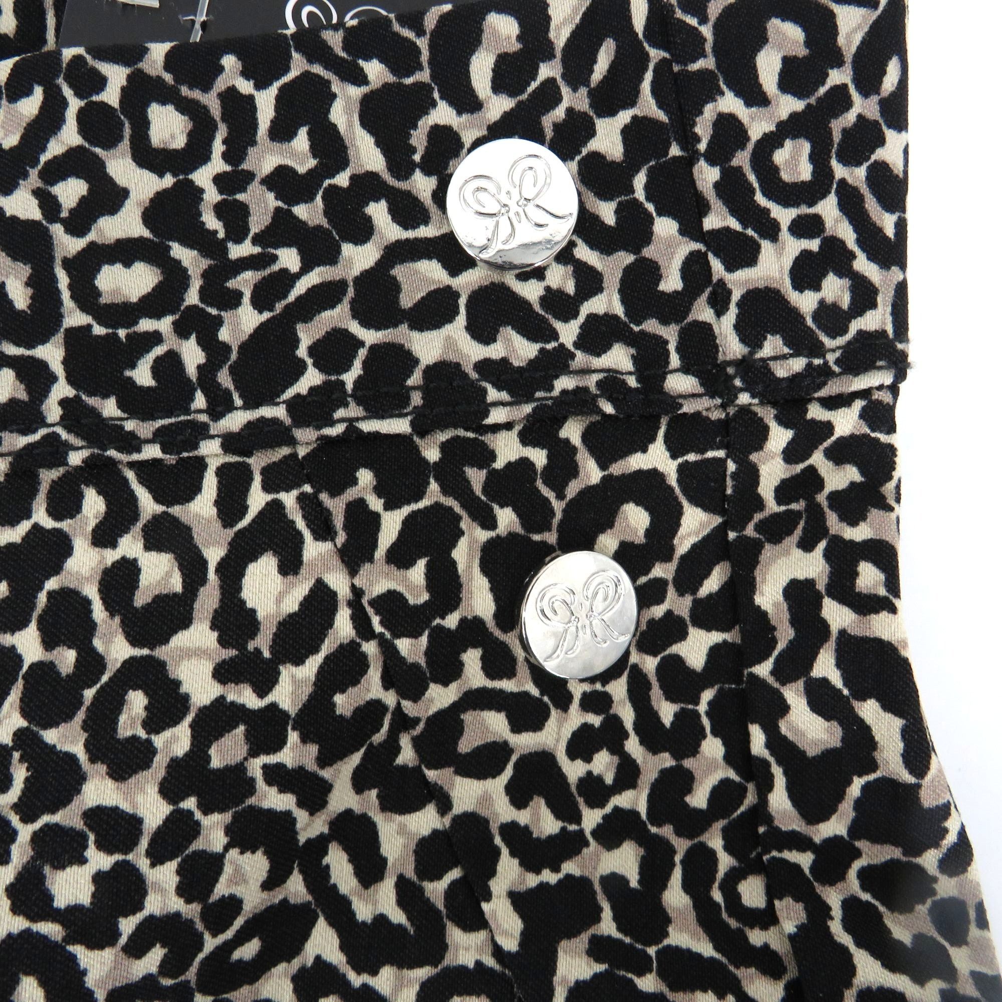 Other Rafaella Womens Leopard Print Capri Pants Size 12 Comfort Fi Size 34" / US 12 / IT 48 - 3 Thumbnail