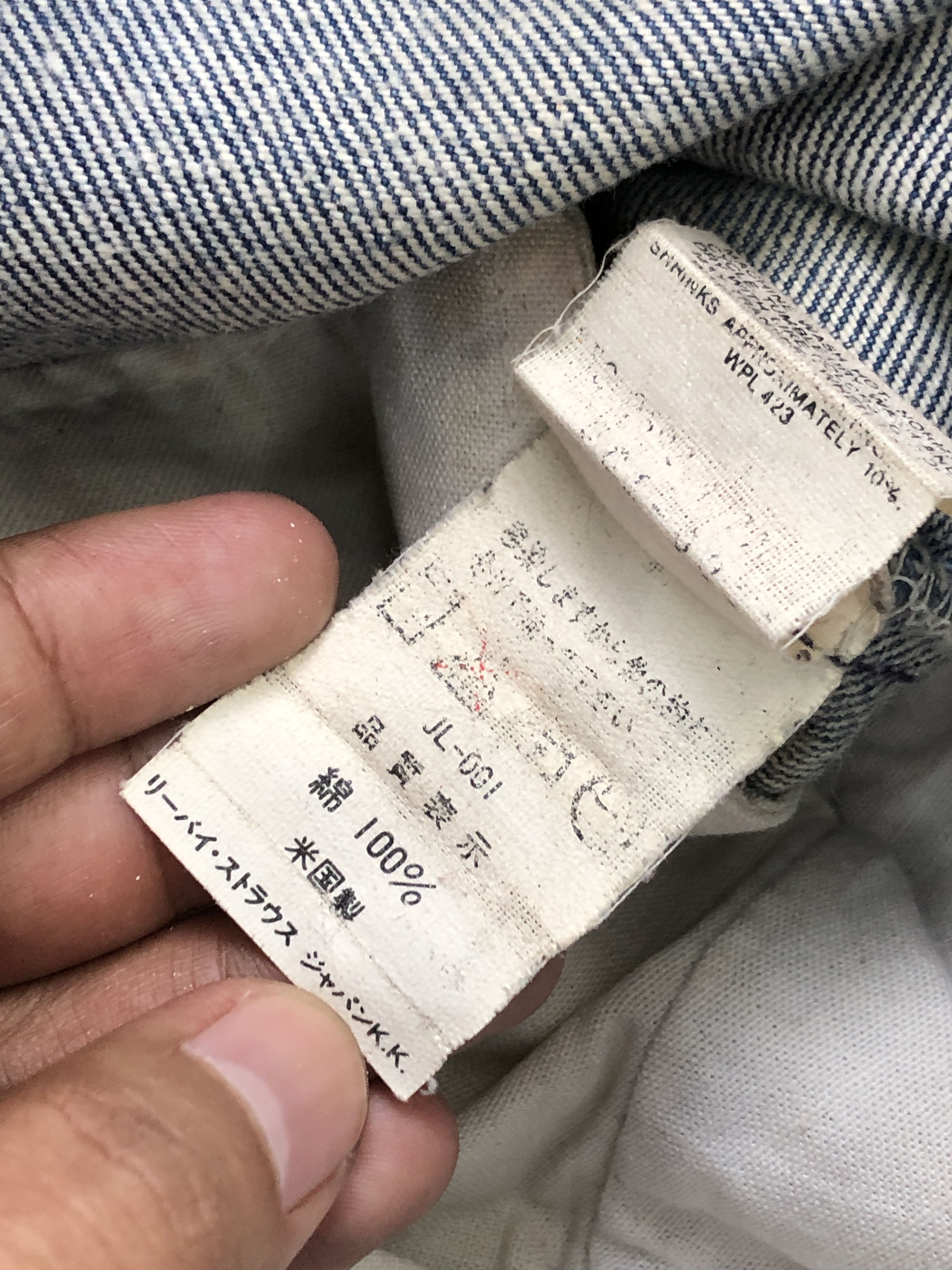 Levi's × Vintage Rusty Faded Blue Vintage 90s Levis 501 Jeans Size US 28 / EU 44 - 9 Thumbnail