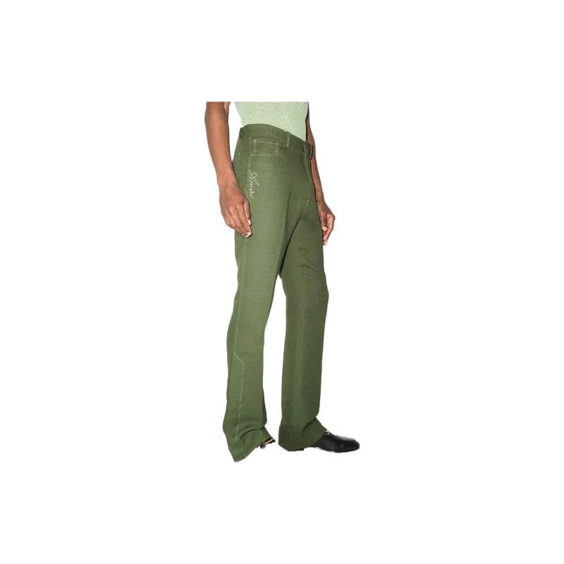 Amiri o1y0525 5-Pocket Pant in Military Green Size US 30 / EU 46 - 2 Thumbnail