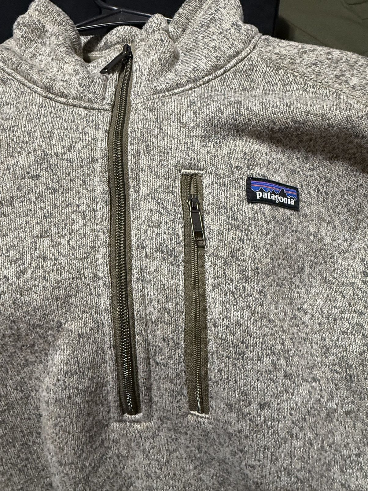 Patagonia Crème/Gray Patagonia fleece jacket Size US L / EU 52-54 / 3 - 2 Thumbnail