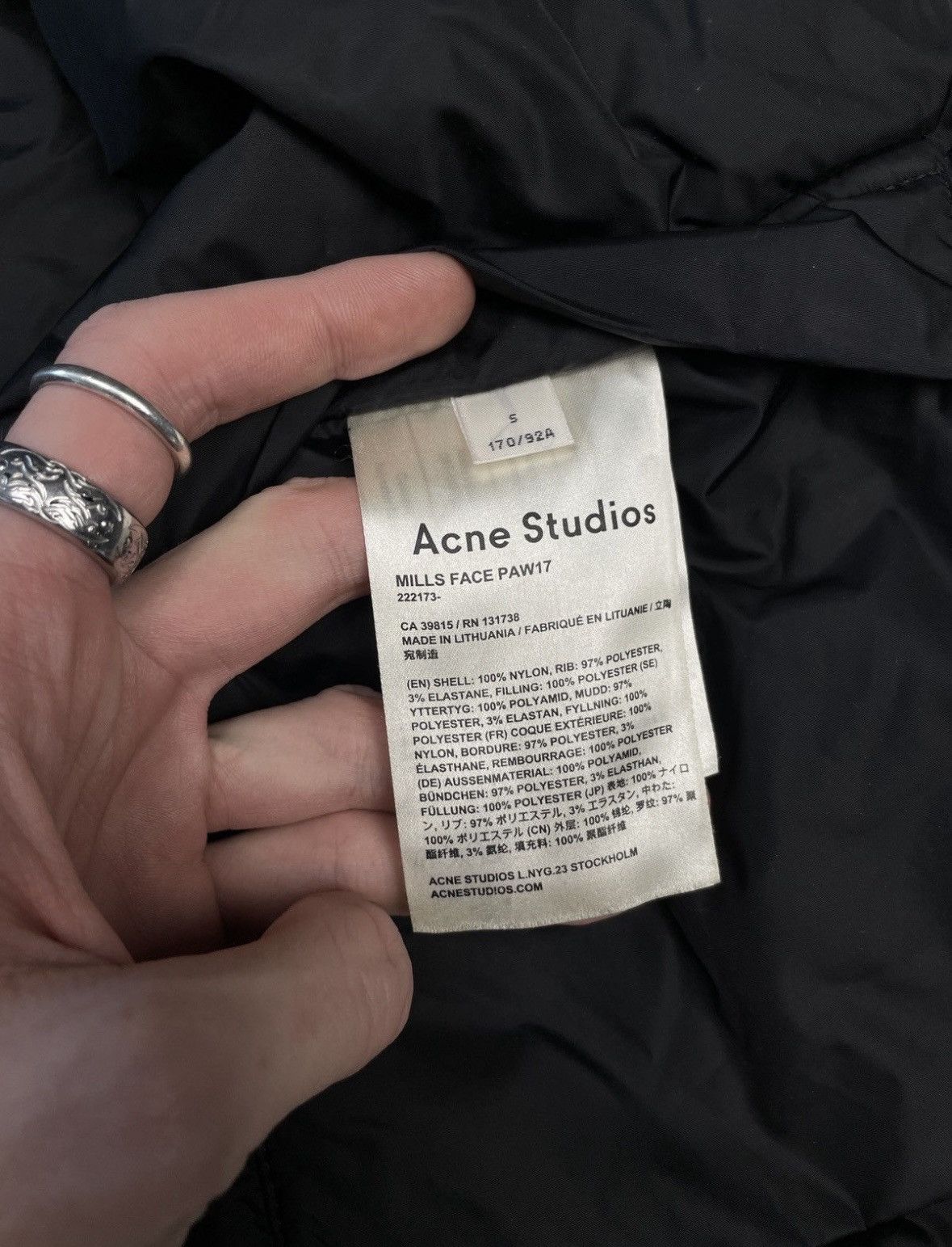 Acne Studios Acne Studios Mills Face Bomber Jacket Size US M / EU 48-50 / 2 - 4 Thumbnail