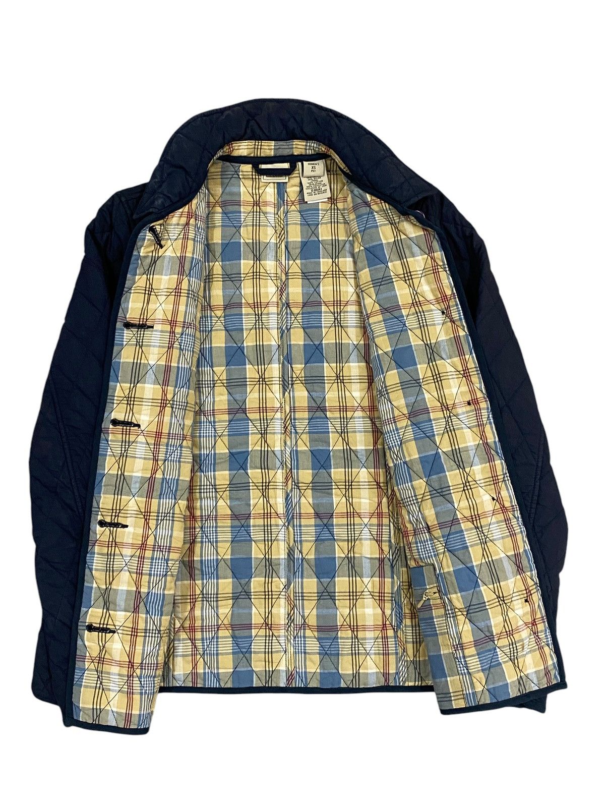 L.L. Bean L.L. Bean Women’s Quilted Jacket XS Petite Navy Blue Size XS / US 0-2 / IT 36-38 - 2 Thumbnail