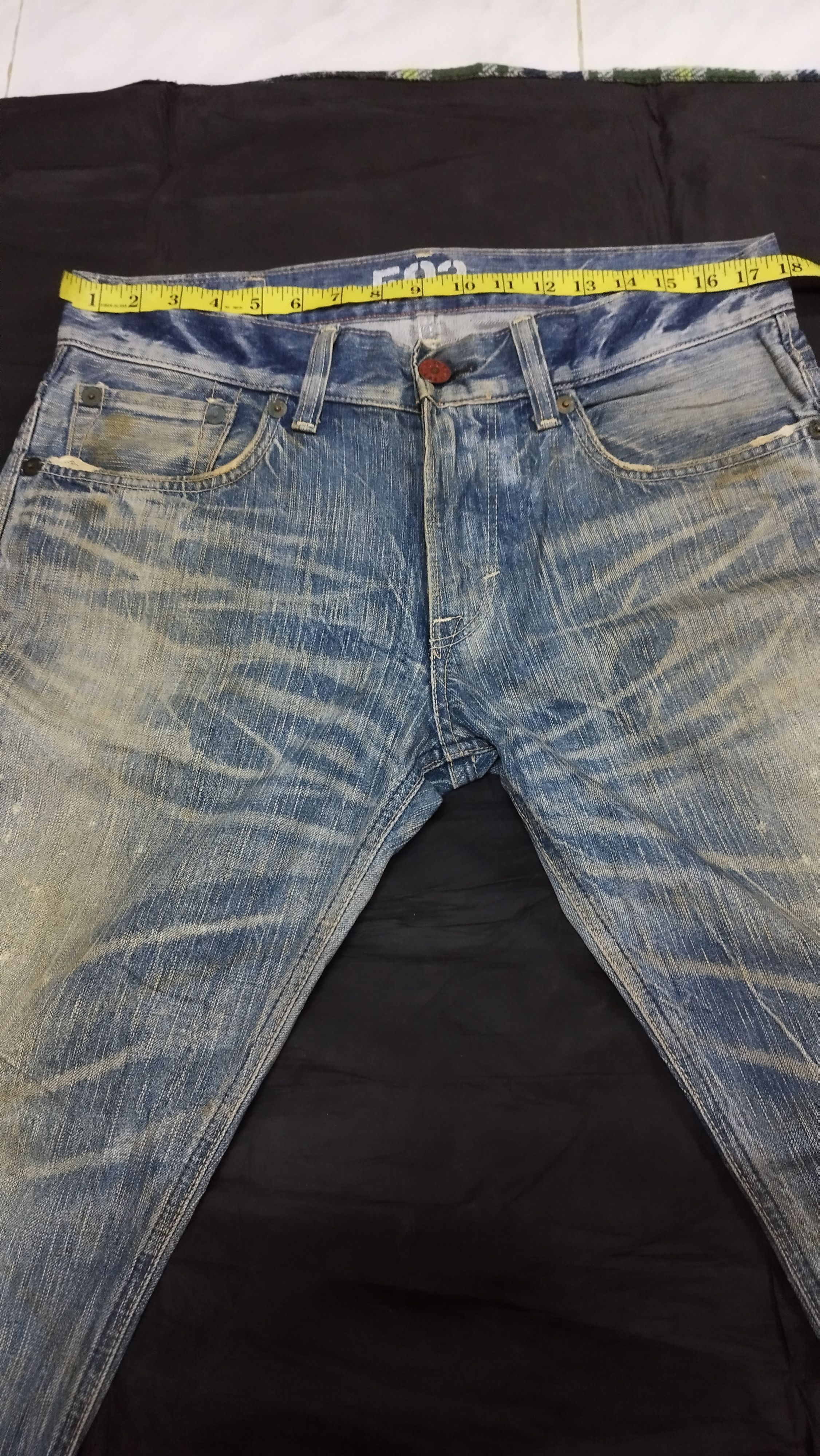 Edwin Edwin blue trip 503 flare Size US 35 - 9 Thumbnail