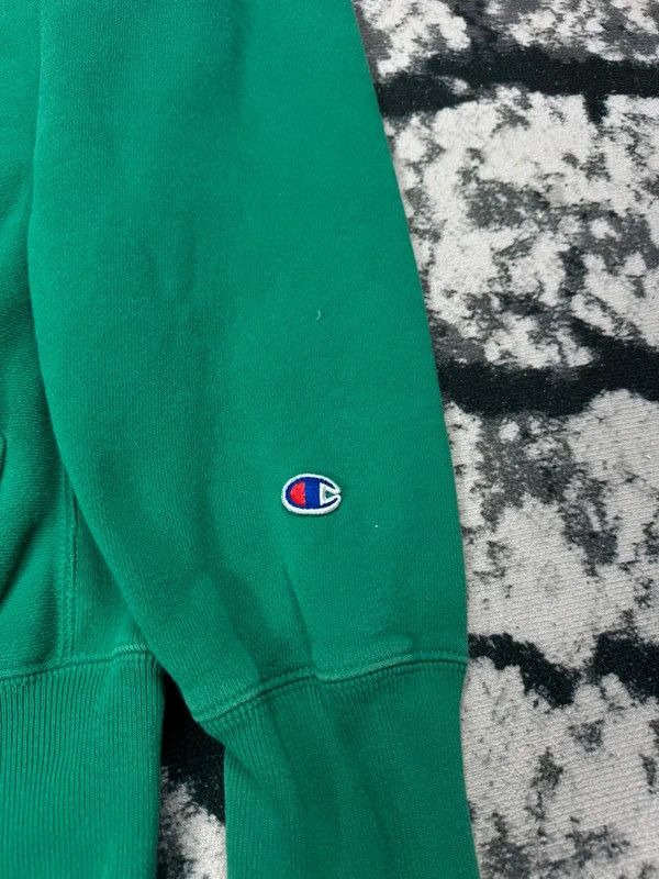 Champion Champion Reverse Weave Green S Logo Hoodie Size US S / EU 44-46 / 1 - 3 Thumbnail