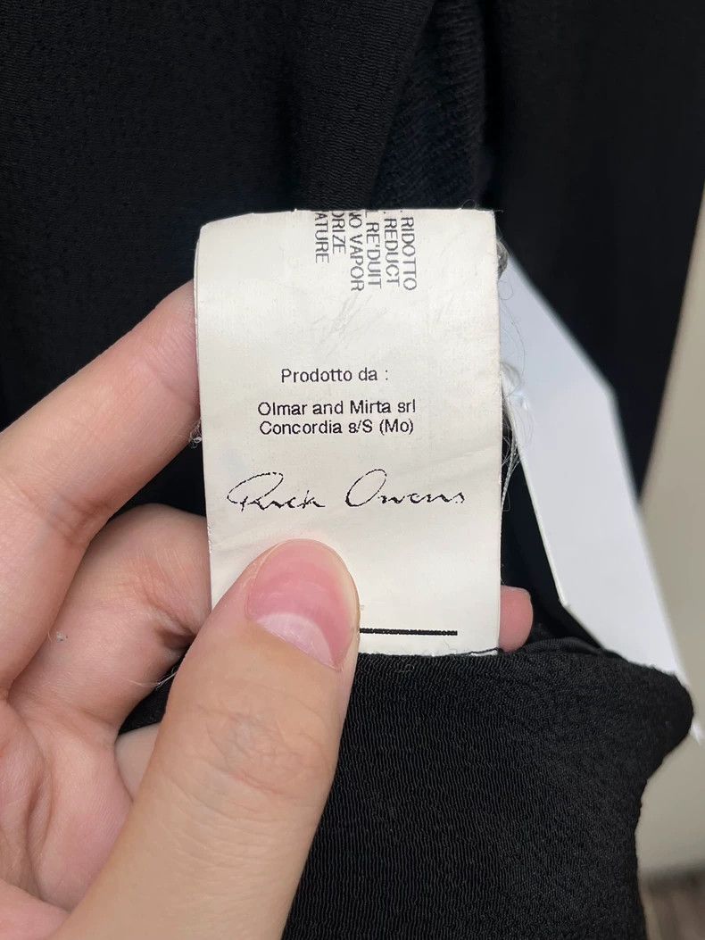 Rick Owens Rick Owens Silk Jacket with Irregular Edges jacket Size XS / US 0-2 / IT 36-38 - 8 Thumbnail