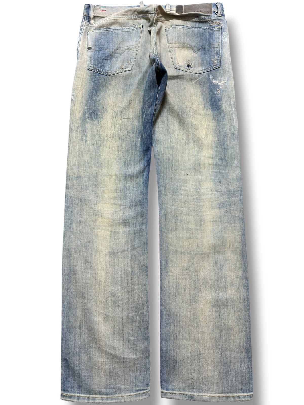 Diesel Vintage Diesel Waykee Straight Mudwash Jeans Size US 34 / EU 50 - 4 Thumbnail