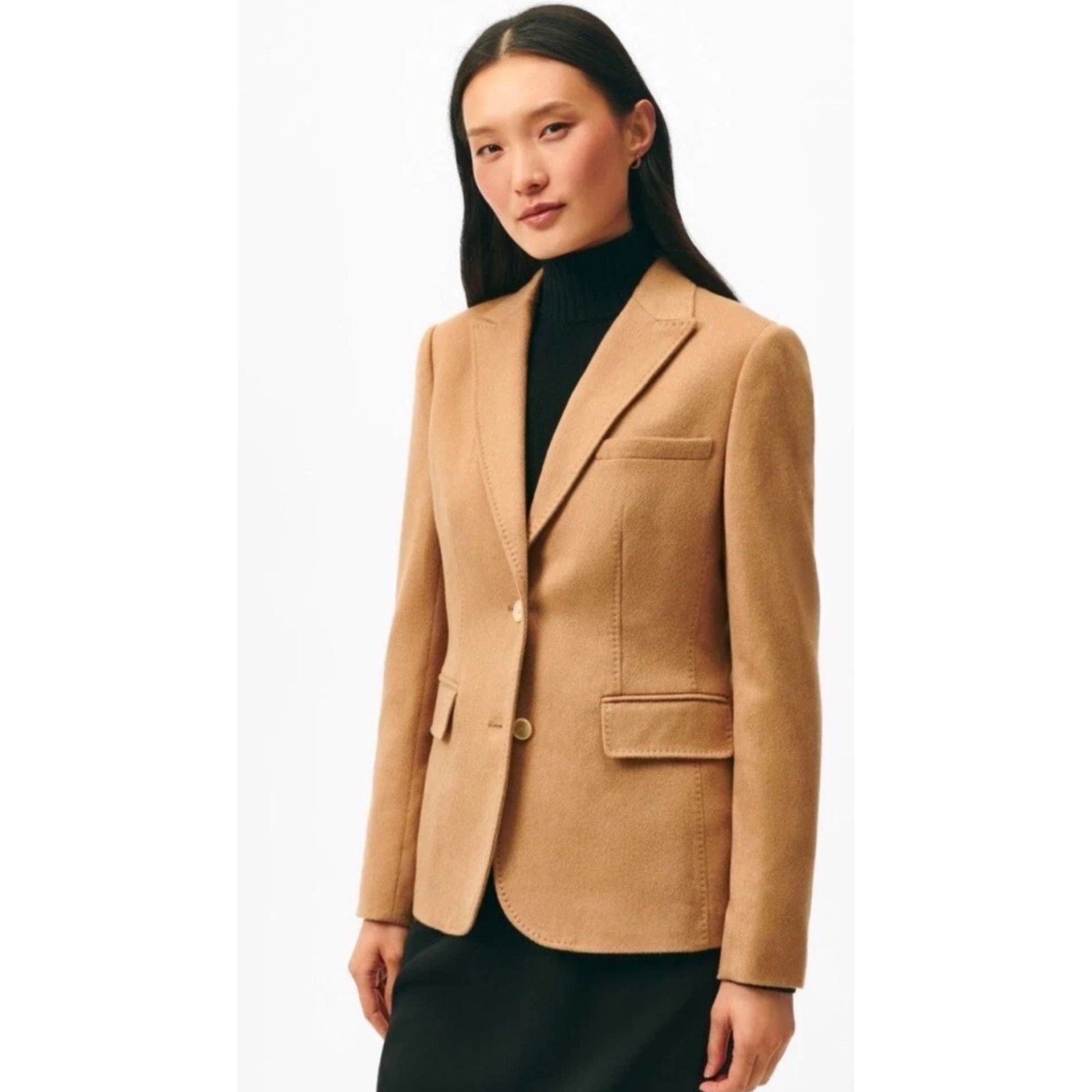 Brooks Brothers Brooks Brothers Women’s Italian fabric baby Camel hair Blaze Size M / US 6-8 / IT 42-44 - 1 Thumbnail