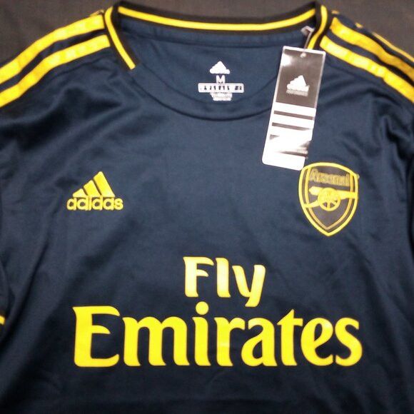 Adidas NWT Adidas Climalite Arsenal FC Third Soccer Jersey 2019-20 Size US M / EU 48-50 / 2 - 1 Thumbnail