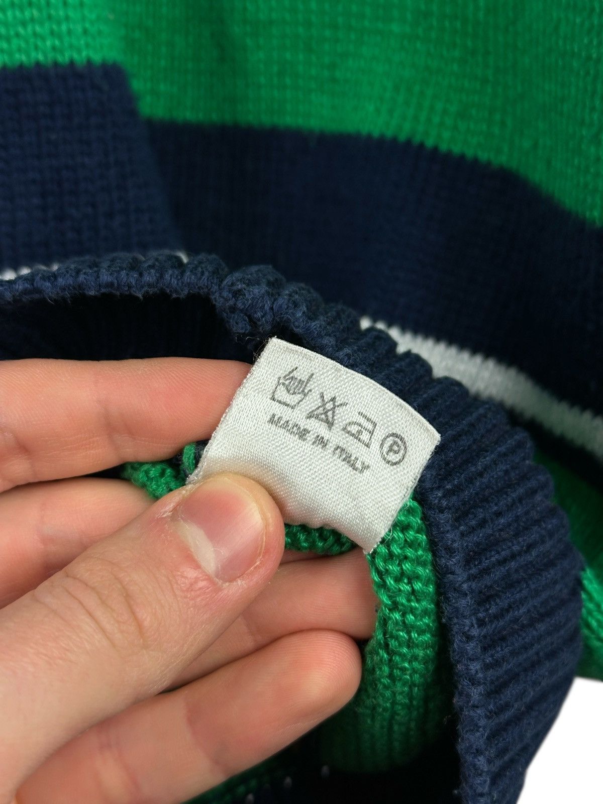 Paul & Shark × Vintage Vintage Paul & Shark Yachting Striped Knit Sweater Size US XXL / EU 58 / 5 - 10 Thumbnail