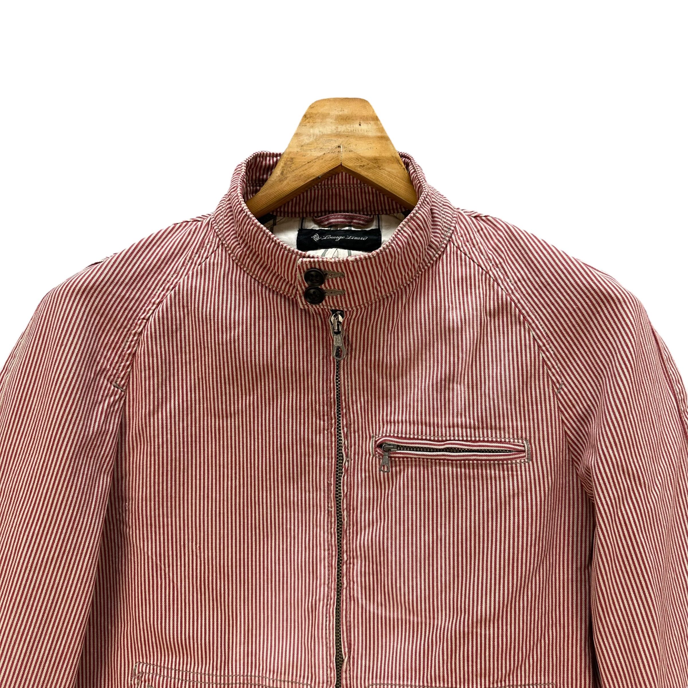 Lounge Lizard Lounge Lizard Red Hickory Striped Jacket #A24-0545 Size US XS / EU 42 / 0 - 2 Thumbnail